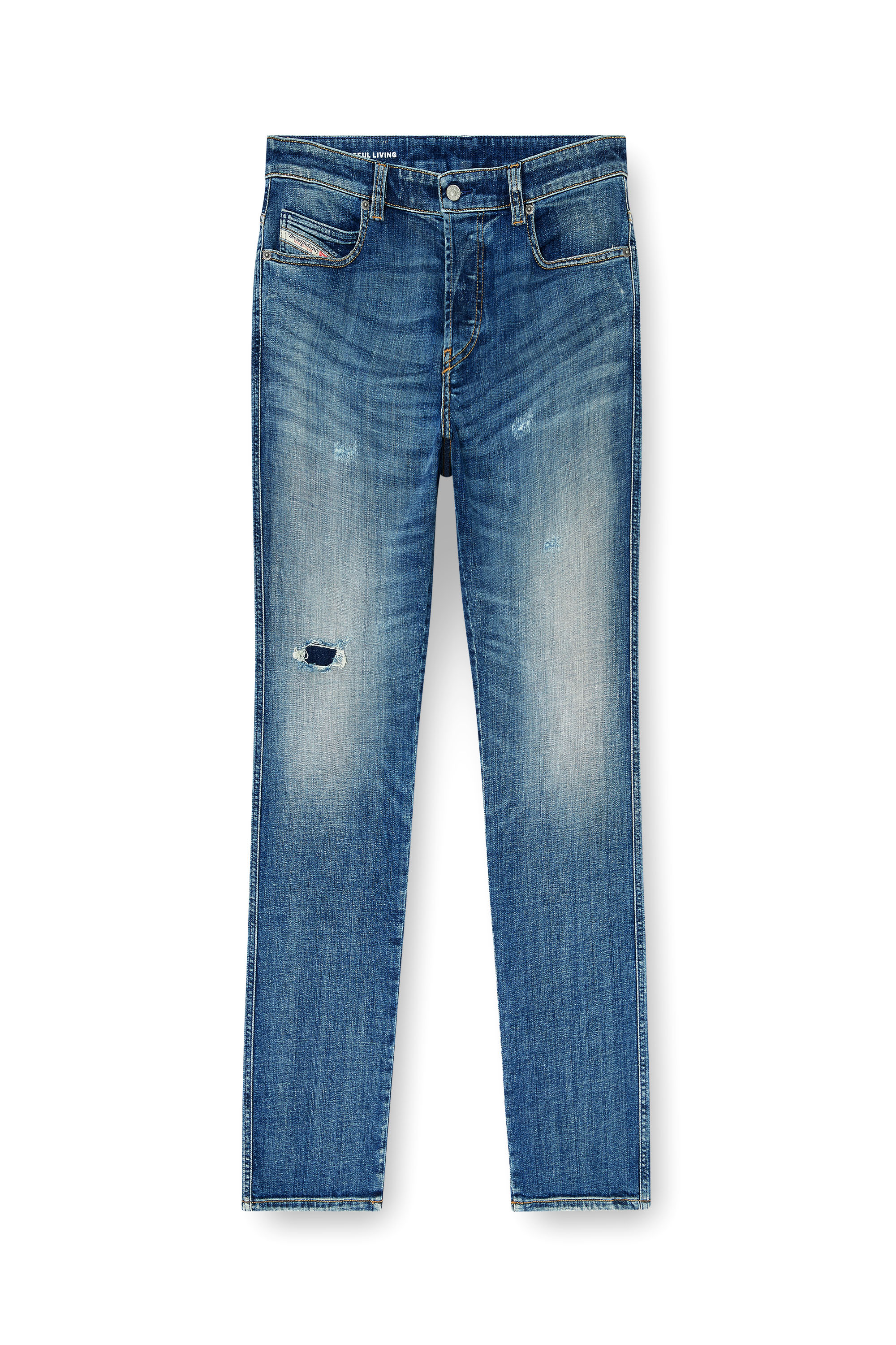 Diesel - Slim Jeans 1993 D-Vyl 09P44 Homme, Bleu moyen - Image 6