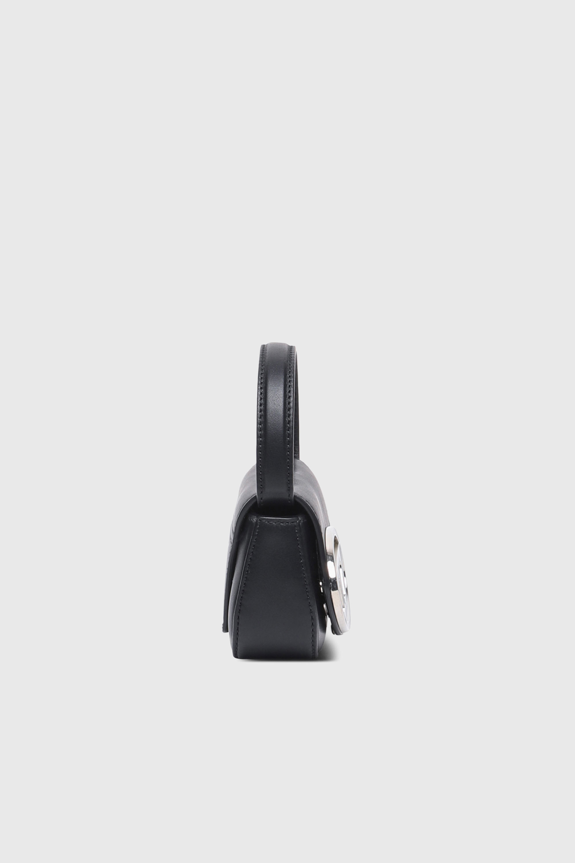 Diesel - 1DR XS, 1DR XS-Mini sac iconique avec plaque D logo Femme in Noir - 5