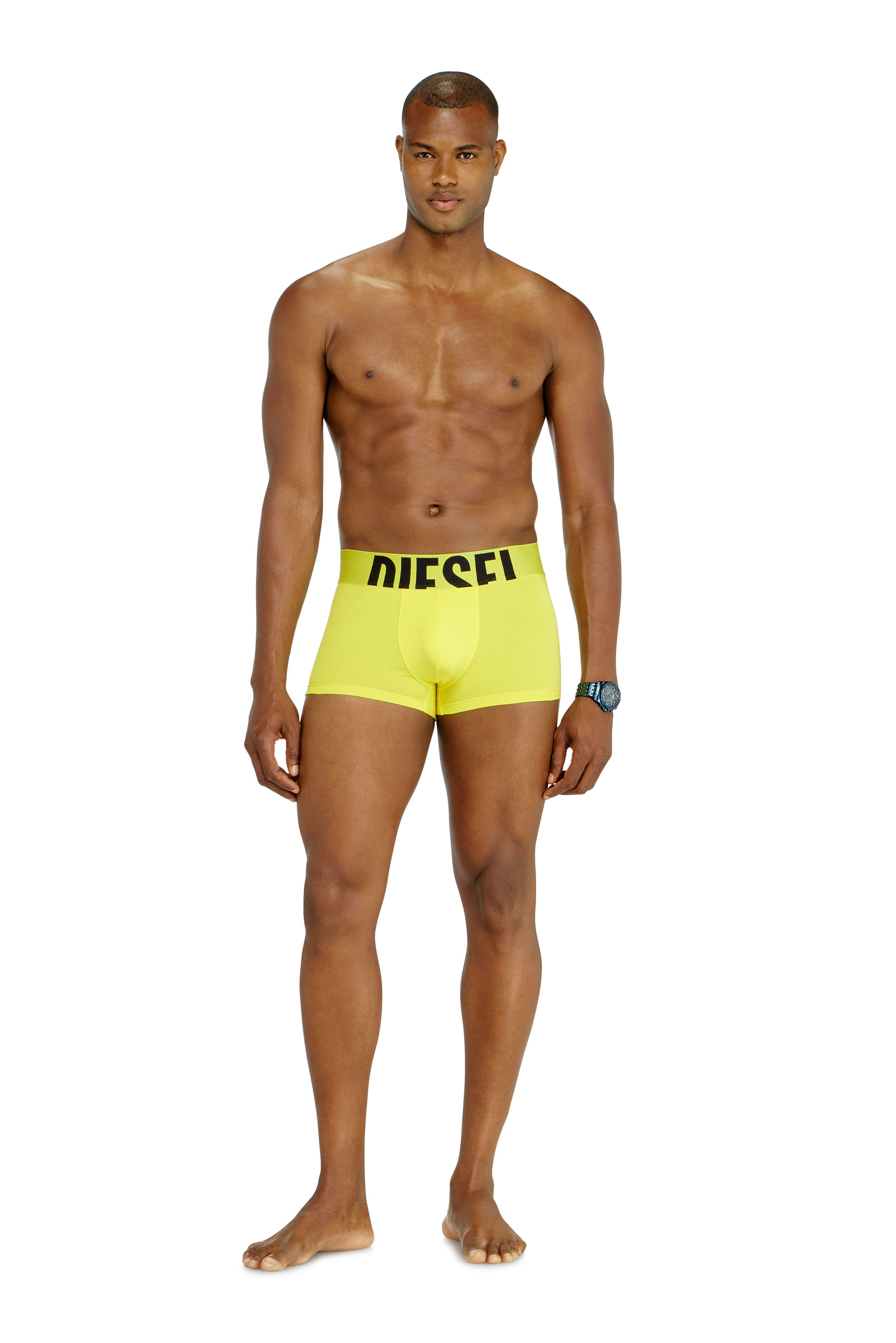 Diesel - UMBX-DAMIENTHREEPACK-5.5EL, Lot de trois boxers en coton stretch Homme in Polychrome - 1