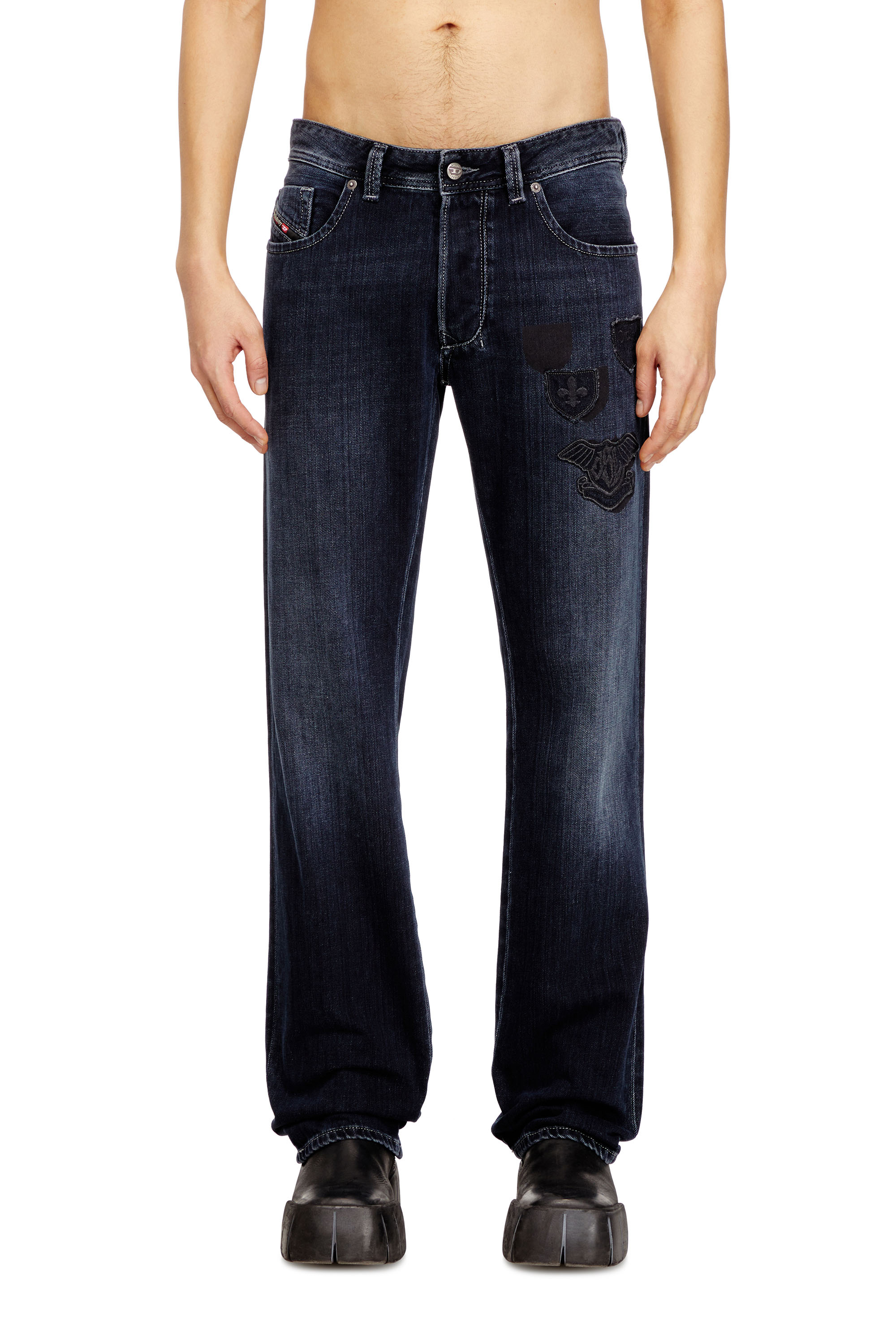 Diesel - Regular Jeans 1985 Larkee 09Q19 Homme, Bleu Foncé - Image 1