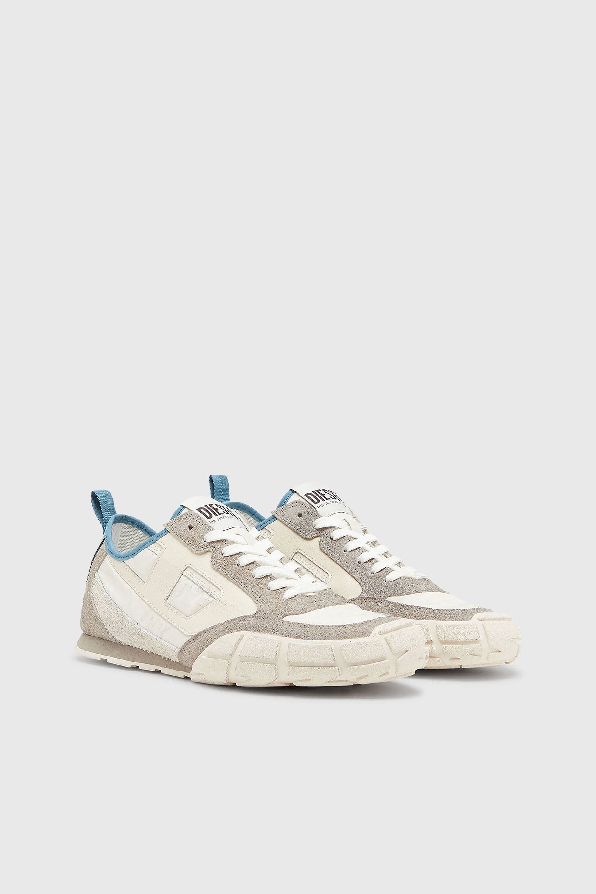 Diesel - S-PAGODHA LOW, S-Pagodha - Baskets en cuir et nylon Homme in Polychrome - 2