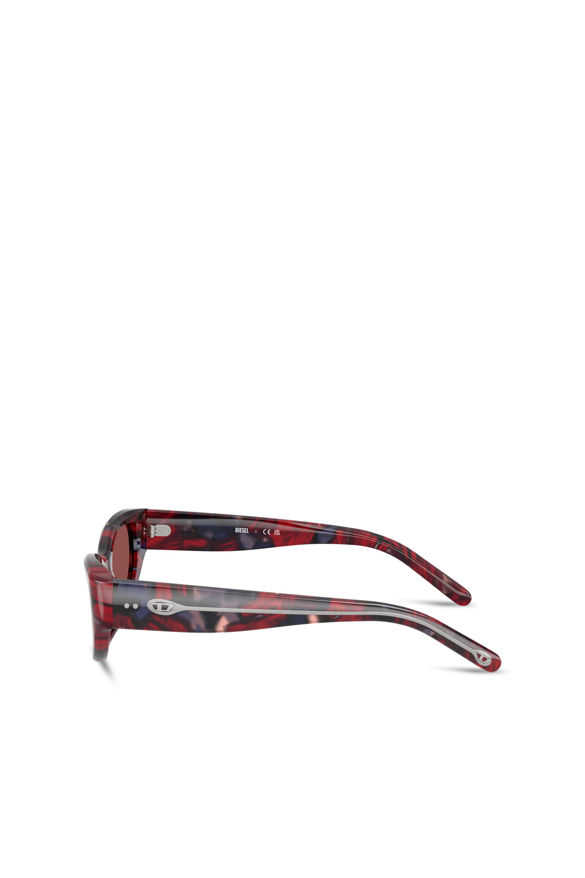 Diesel - 0DL2010U, Lunettes de soleil style &oelig;il de chat Mixte in Polychrome - 2