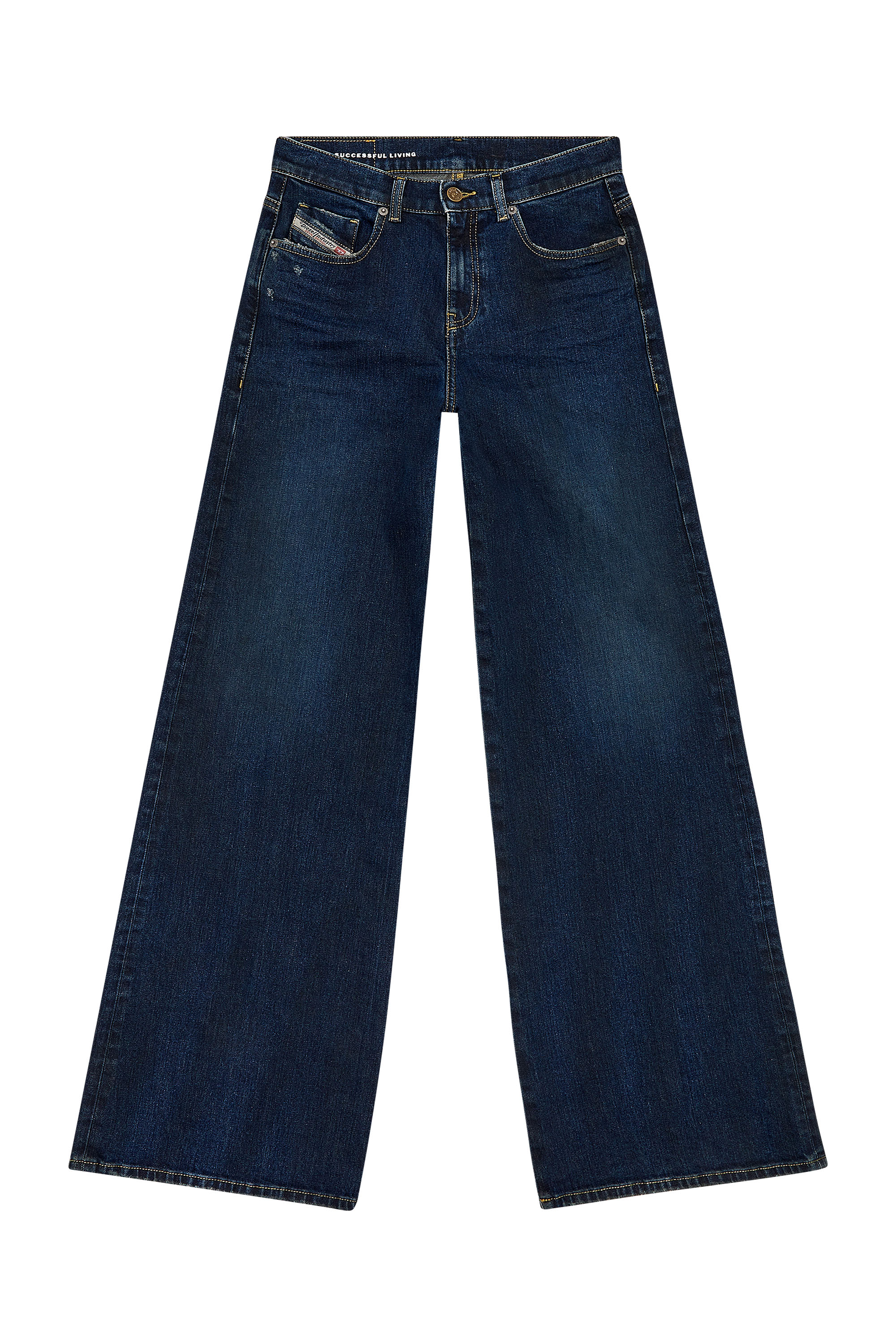 Diesel - Flare Jeans 1978 D-Akemi 09H48 Femme, Bleu Fonc&eacute; - Image 2