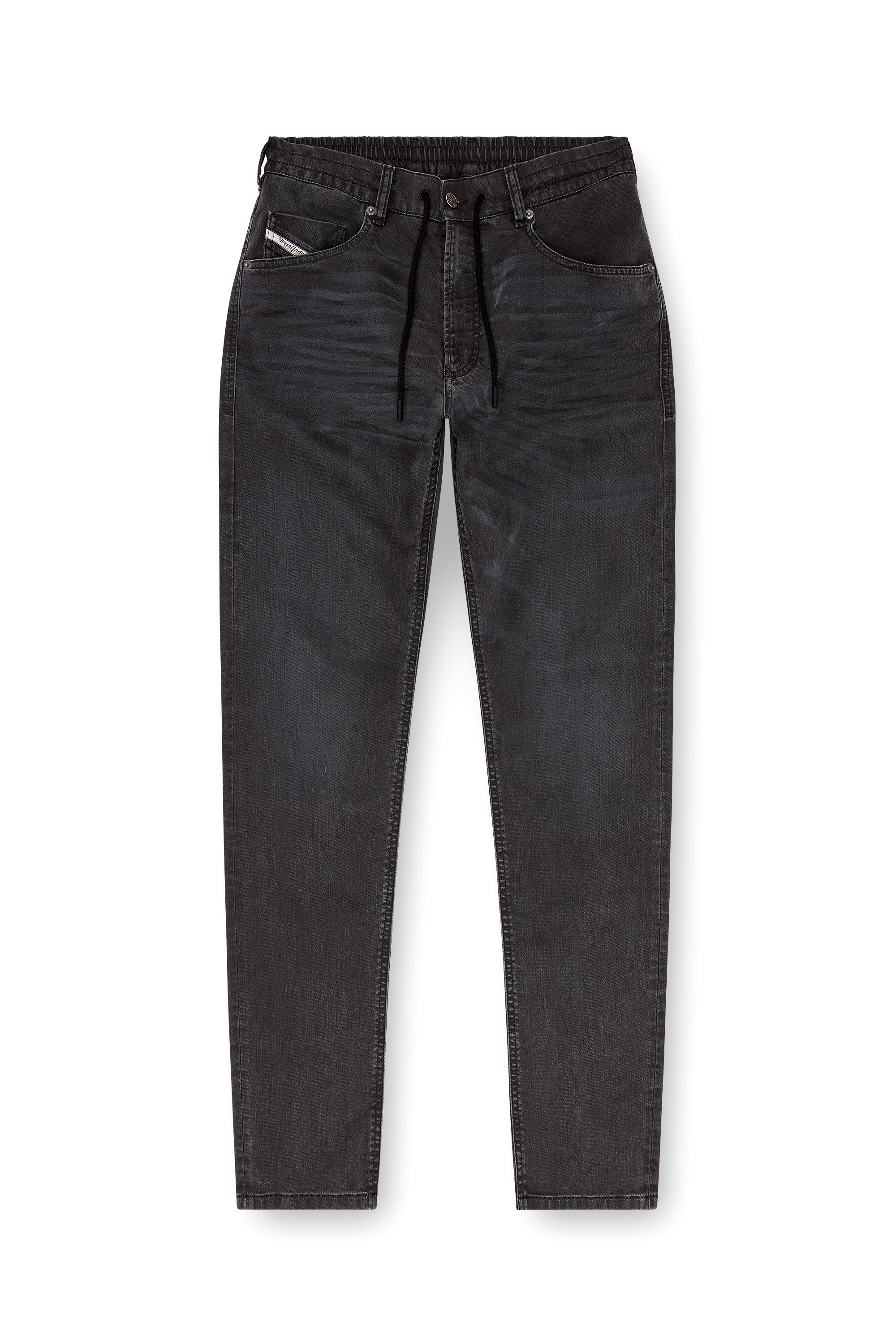 Diesel - Regular 2032 D-Krooley Joggjeans® 09J75 Homme, Noir - Image 3