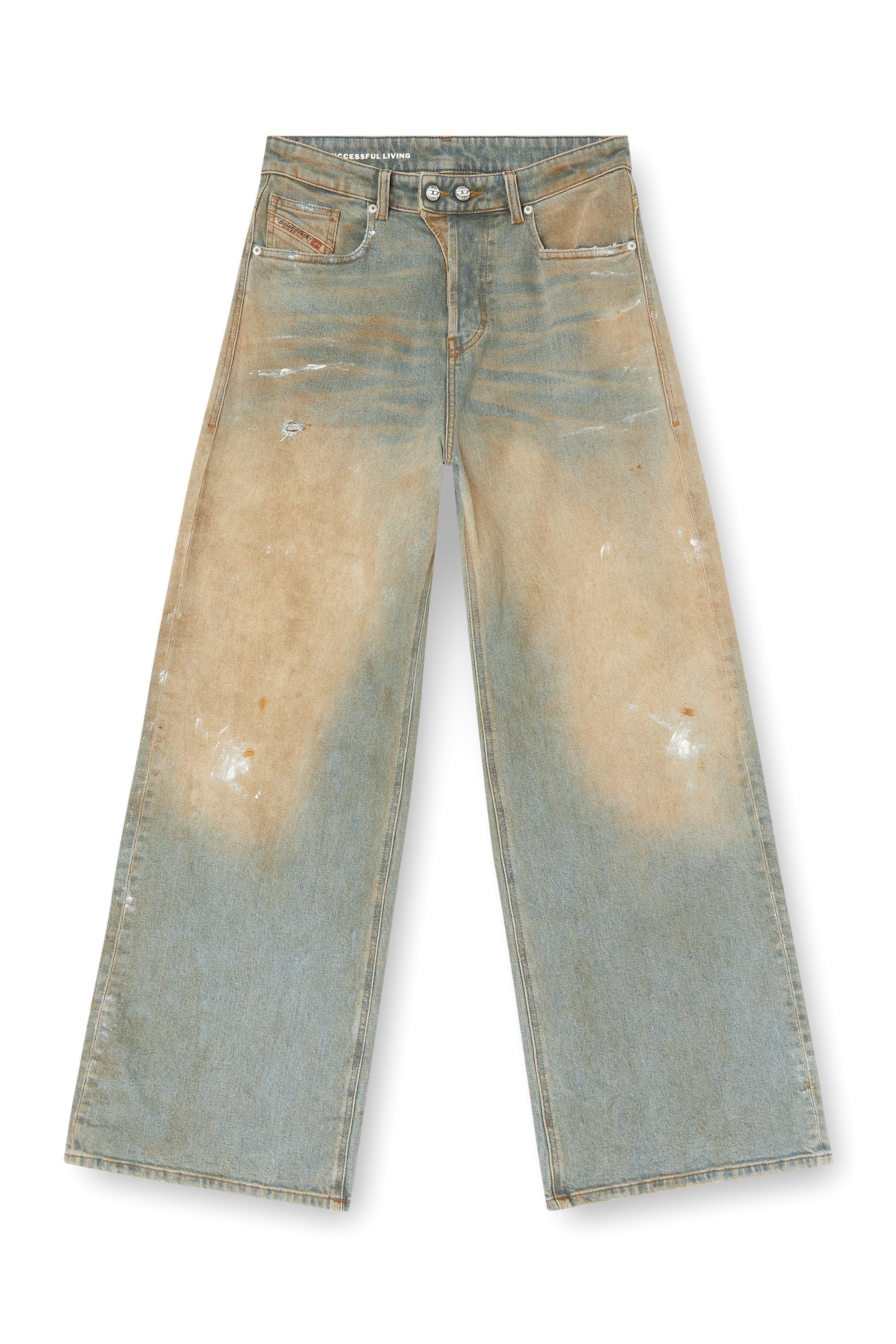 Diesel - Relaxed Jeans 1996 D-Sire 007Z4 Femme, Bleu Clair - Image 3