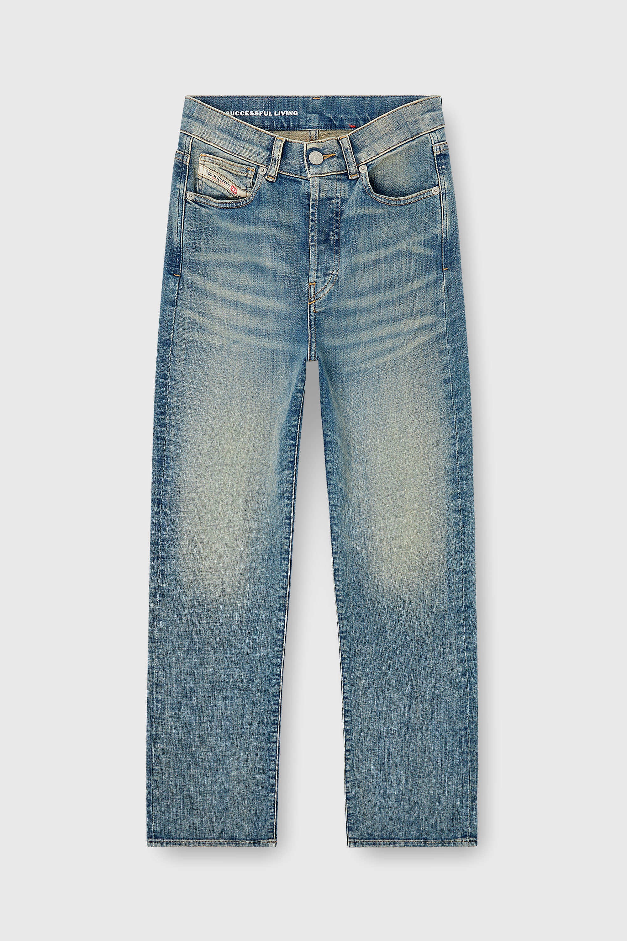 Diesel - Regular Jeans 1971 D-Sent 09N32 Femme, Bleu moyen - Image 2