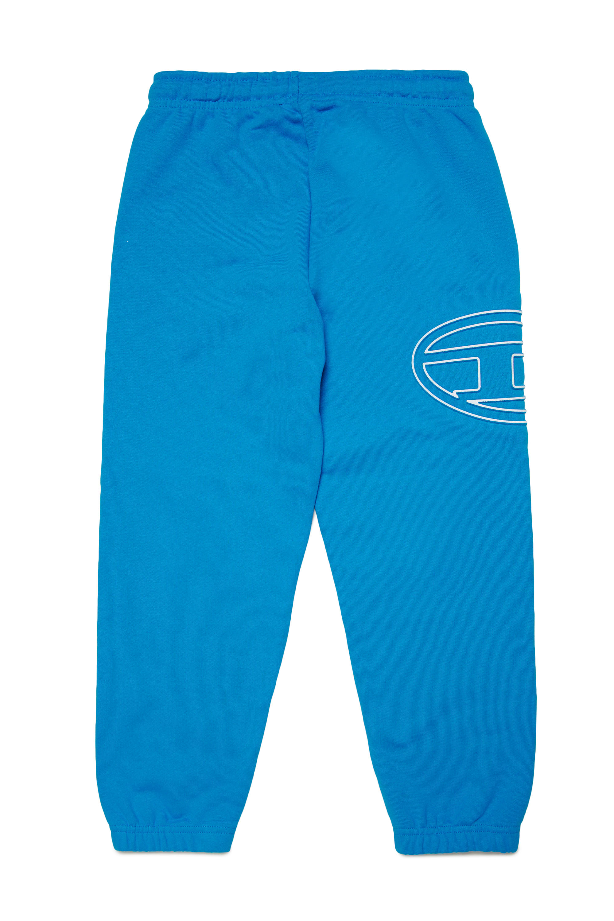 Diesel - PMARKIBIGOVAL, Homme Pantalon de survêtement avec logo Oval D embossé in Bleu - Image 2