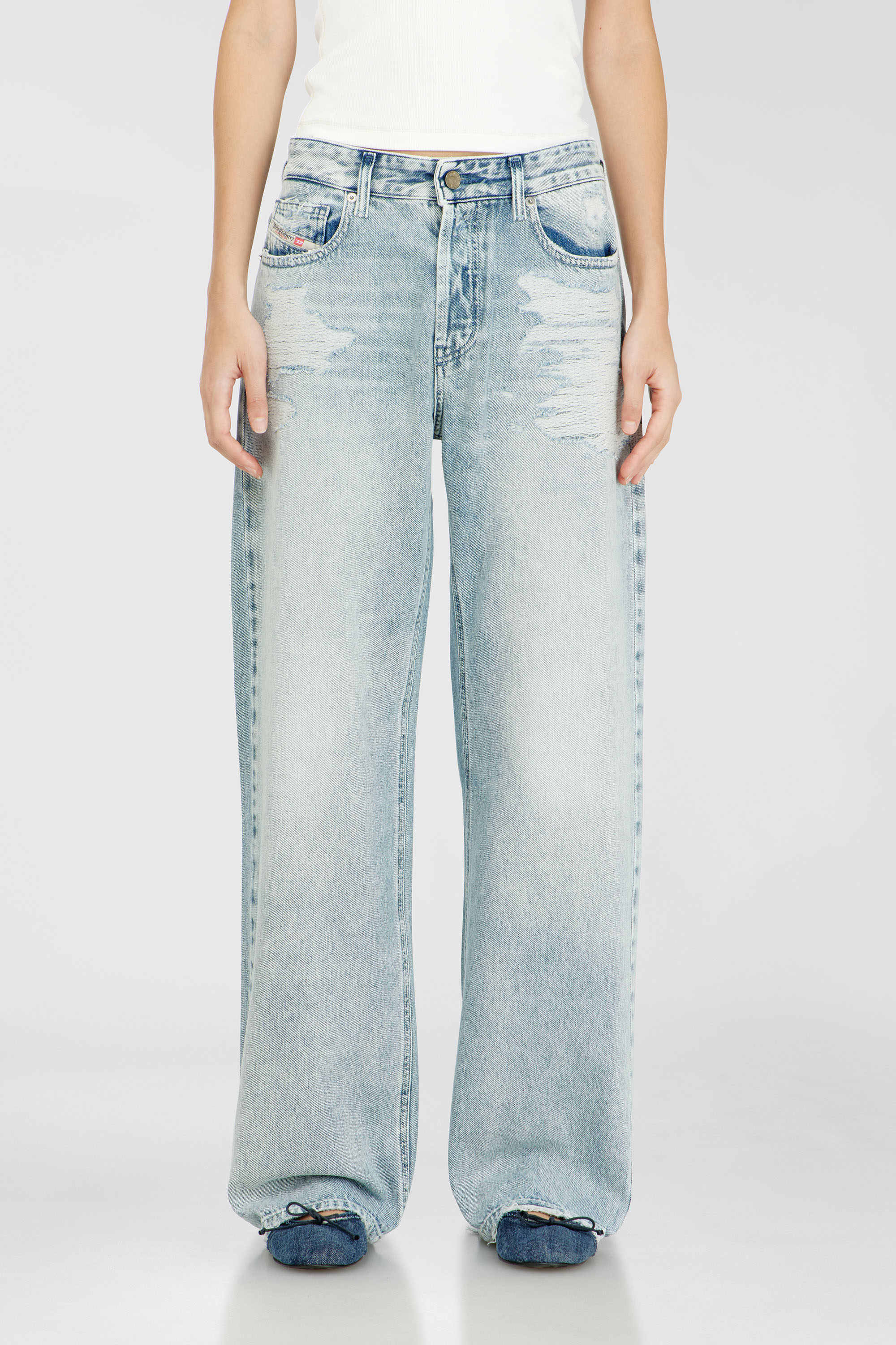 Diesel - Relaxed Jeans 1990 D-Waigee 09R51 Femme, null - Image 4