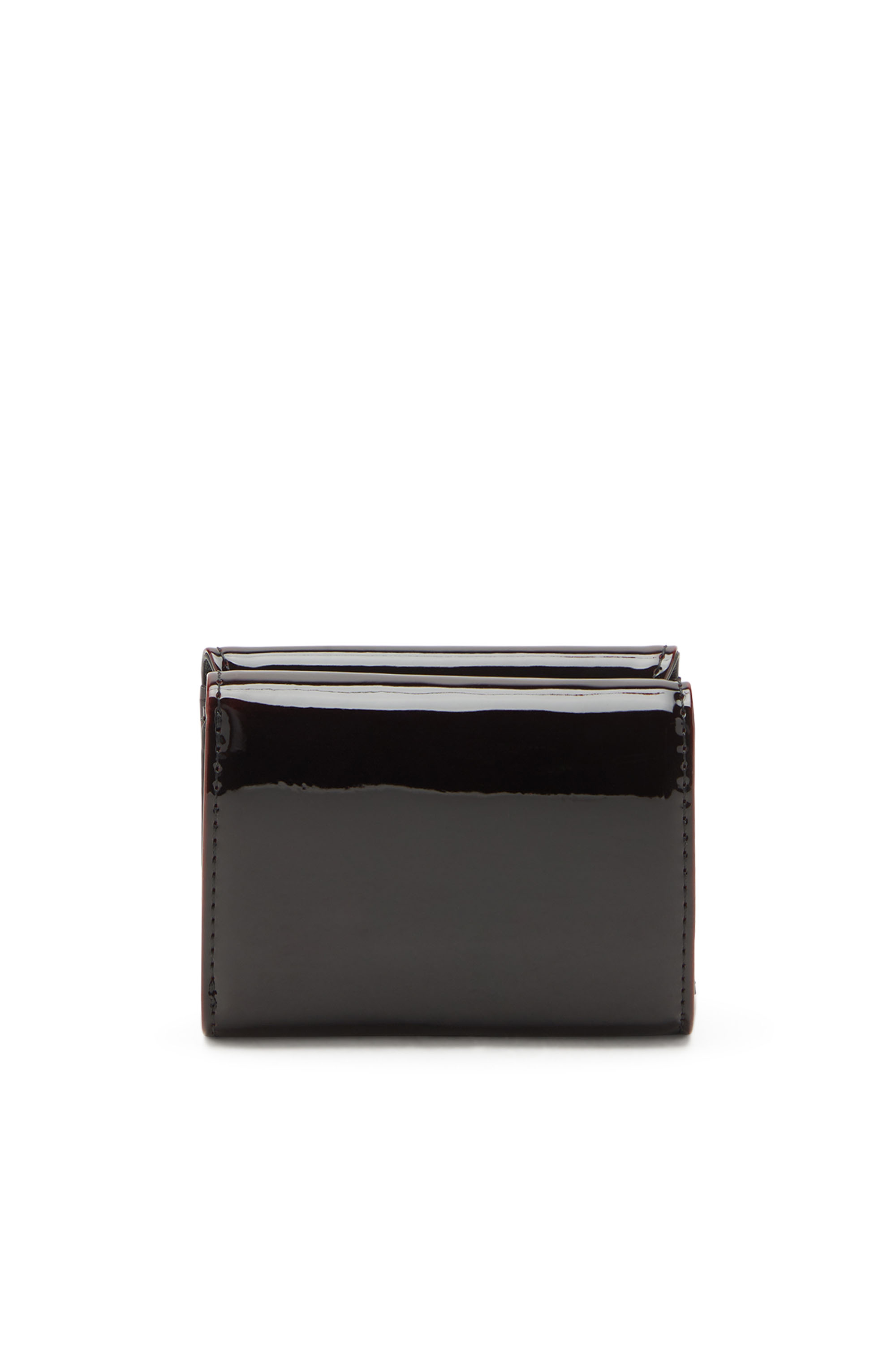 Diesel - 1DR  TRI FOLD COIN XS II, Portefeuille à trois rabats en PU liquide Femme in Rouge - 2