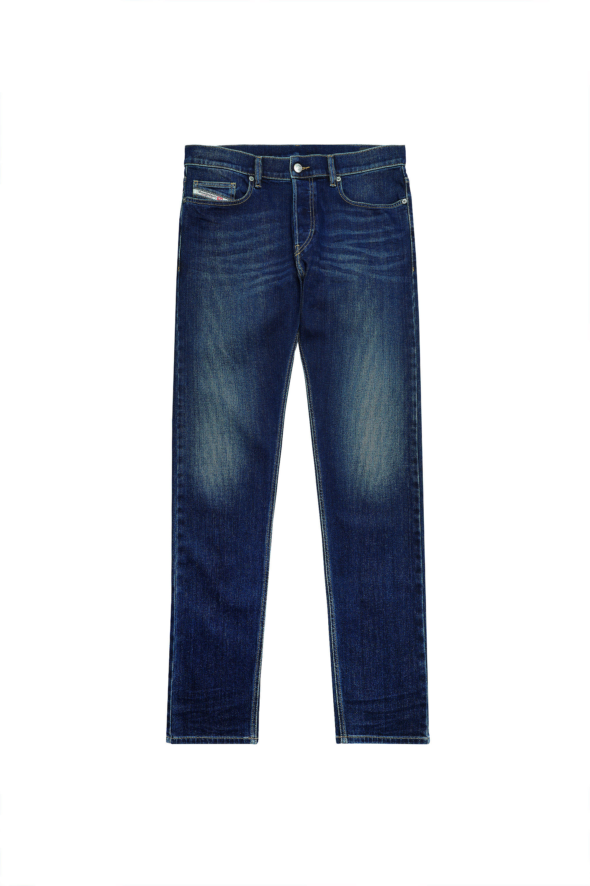 Diesel - D-Luster 009ML Slim Jeans, Dark Blue - Image 7