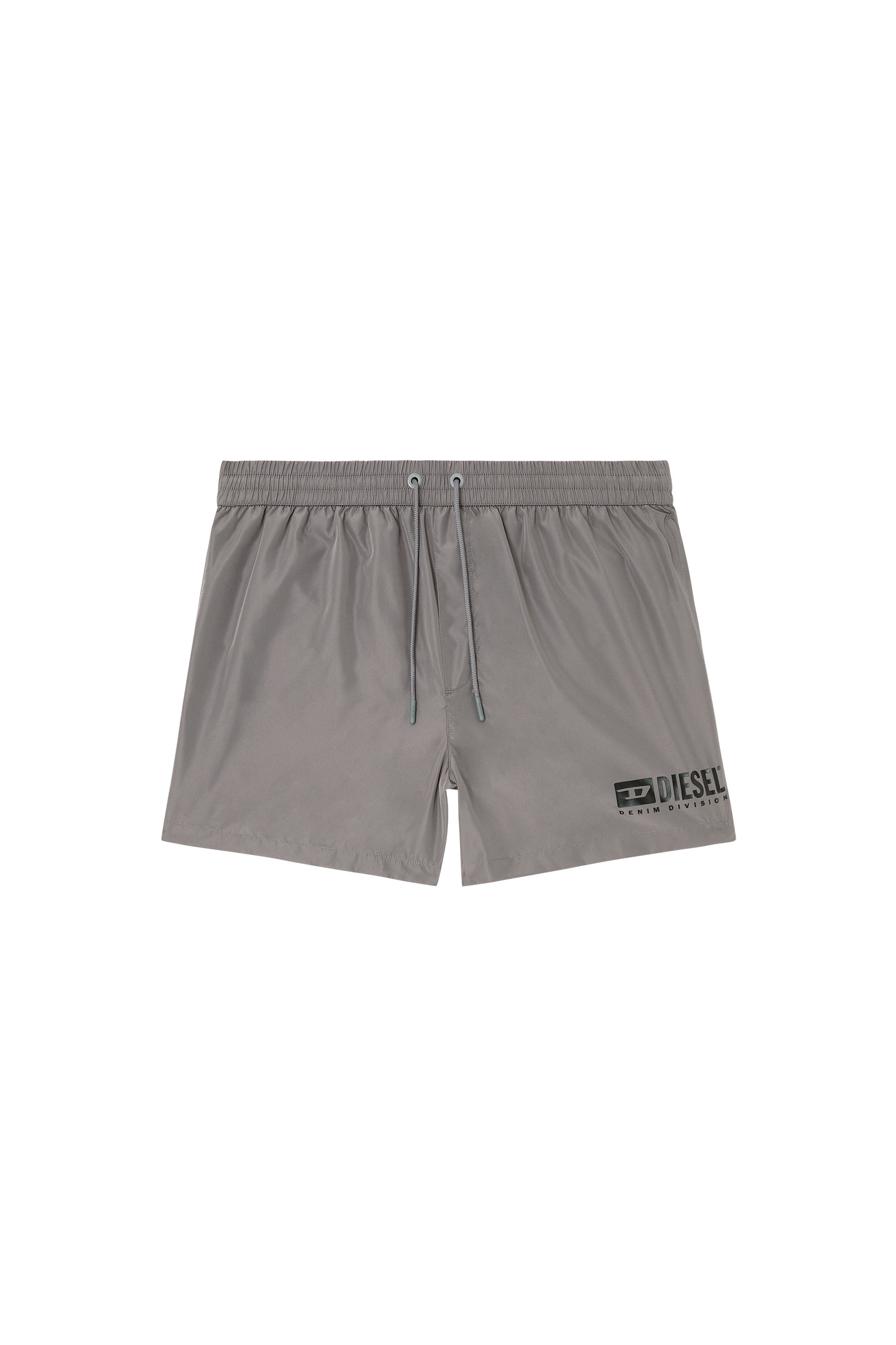 Diesel - KEN-37-D-BOX, Short de bain court avec imprim&eacute; logo Homme in Gris - 3