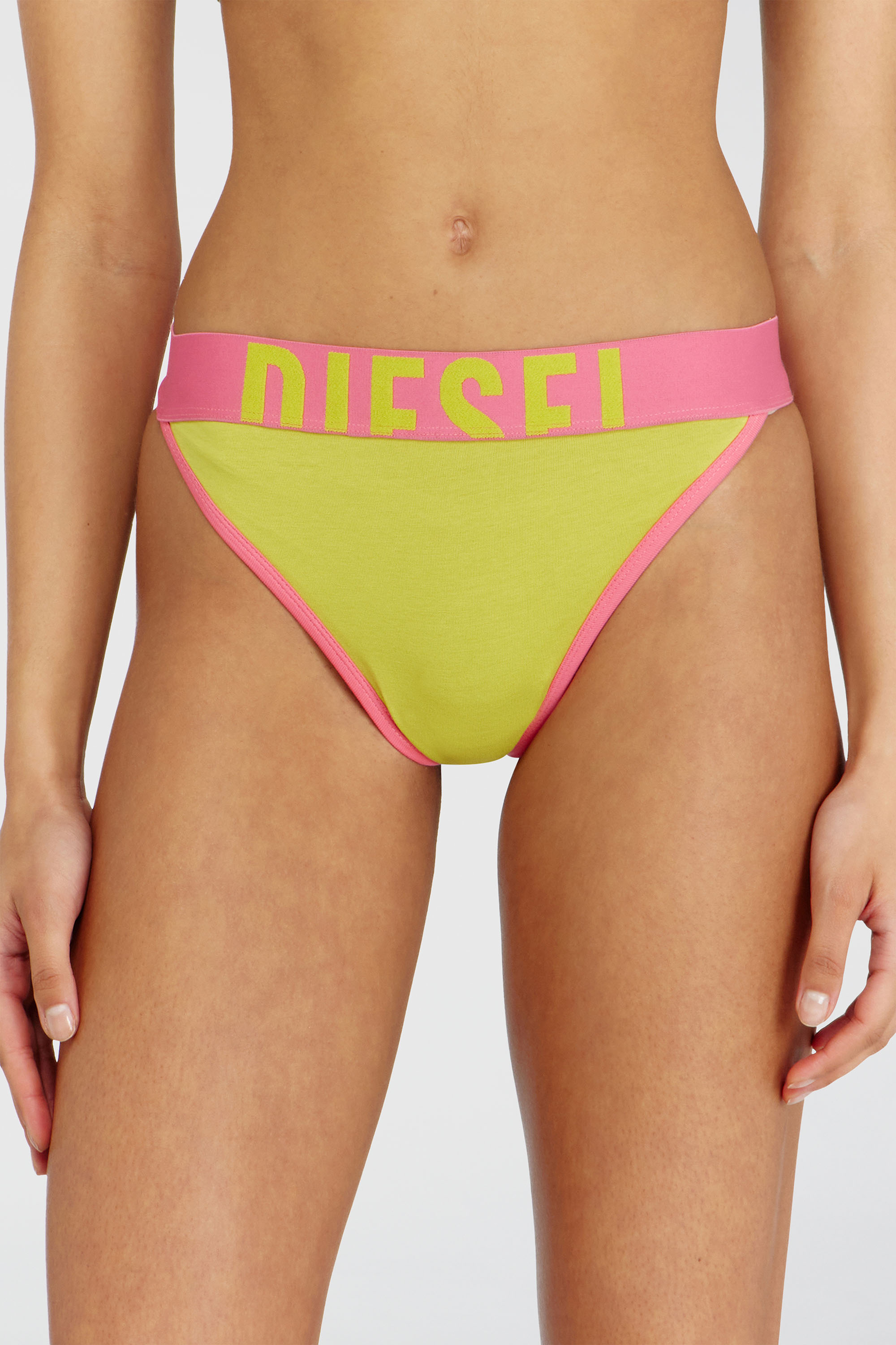 Diesel - MARIANNA-D-POP-3PACK, Lot de trois strings stretch en coton multicolore Femme in Polychrome - 2