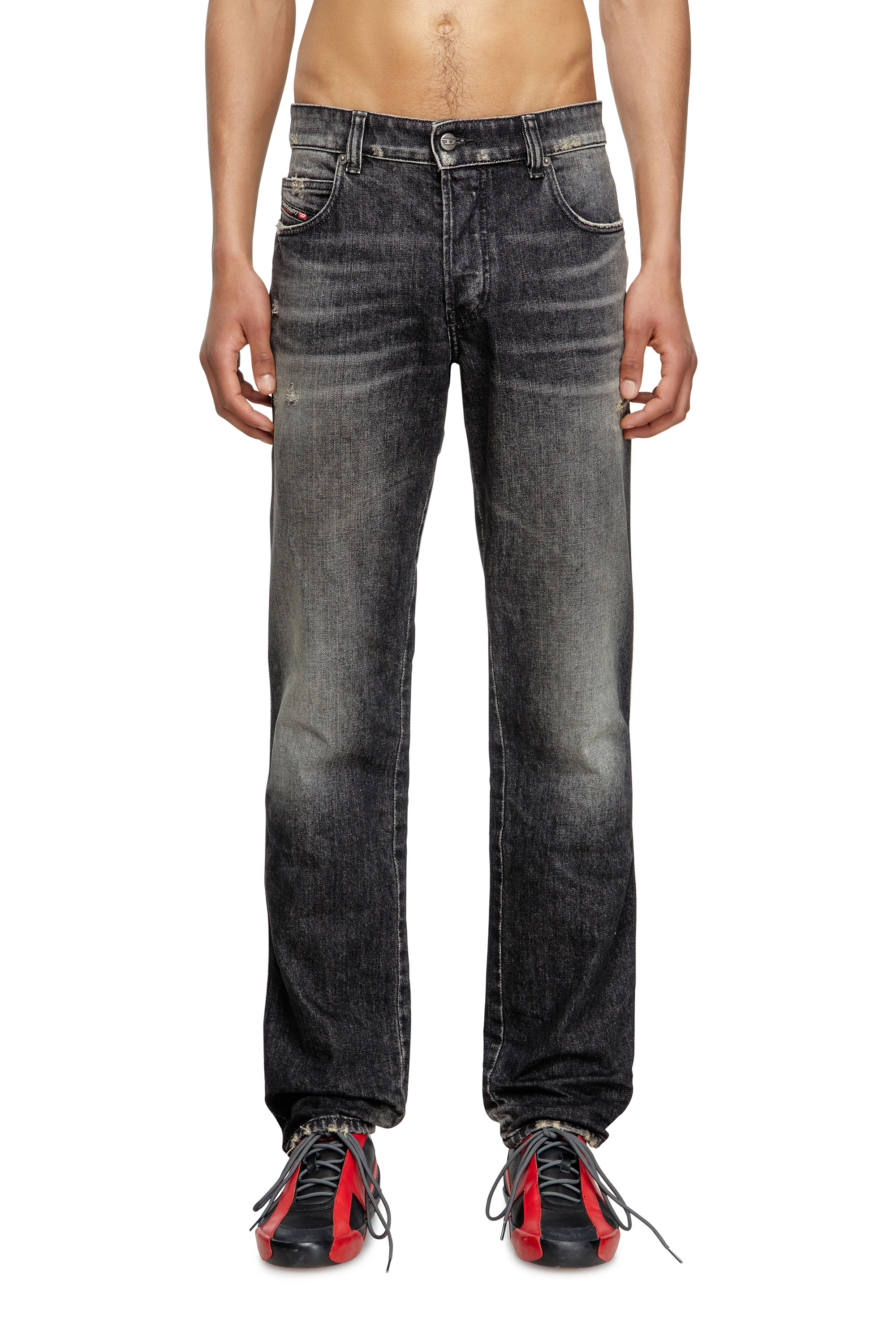 Diesel - Slim Jeans 1993 D-Vyl 09M54 Homme, Noir/Gris foncé - Image 3