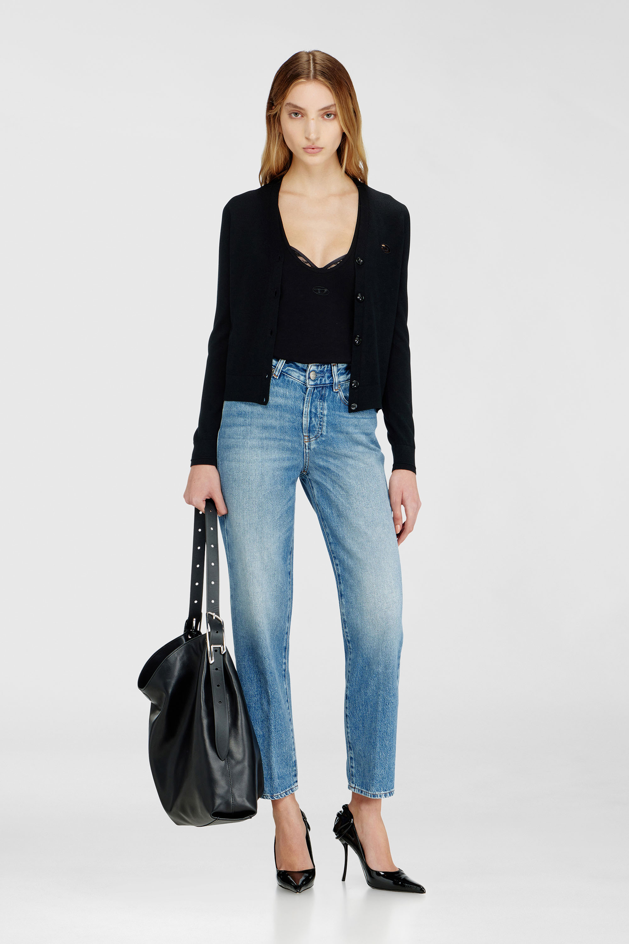 Diesel - Regular Jeans 1981 D-Went 09Q07 Femme, Bleu Clair - Image 1