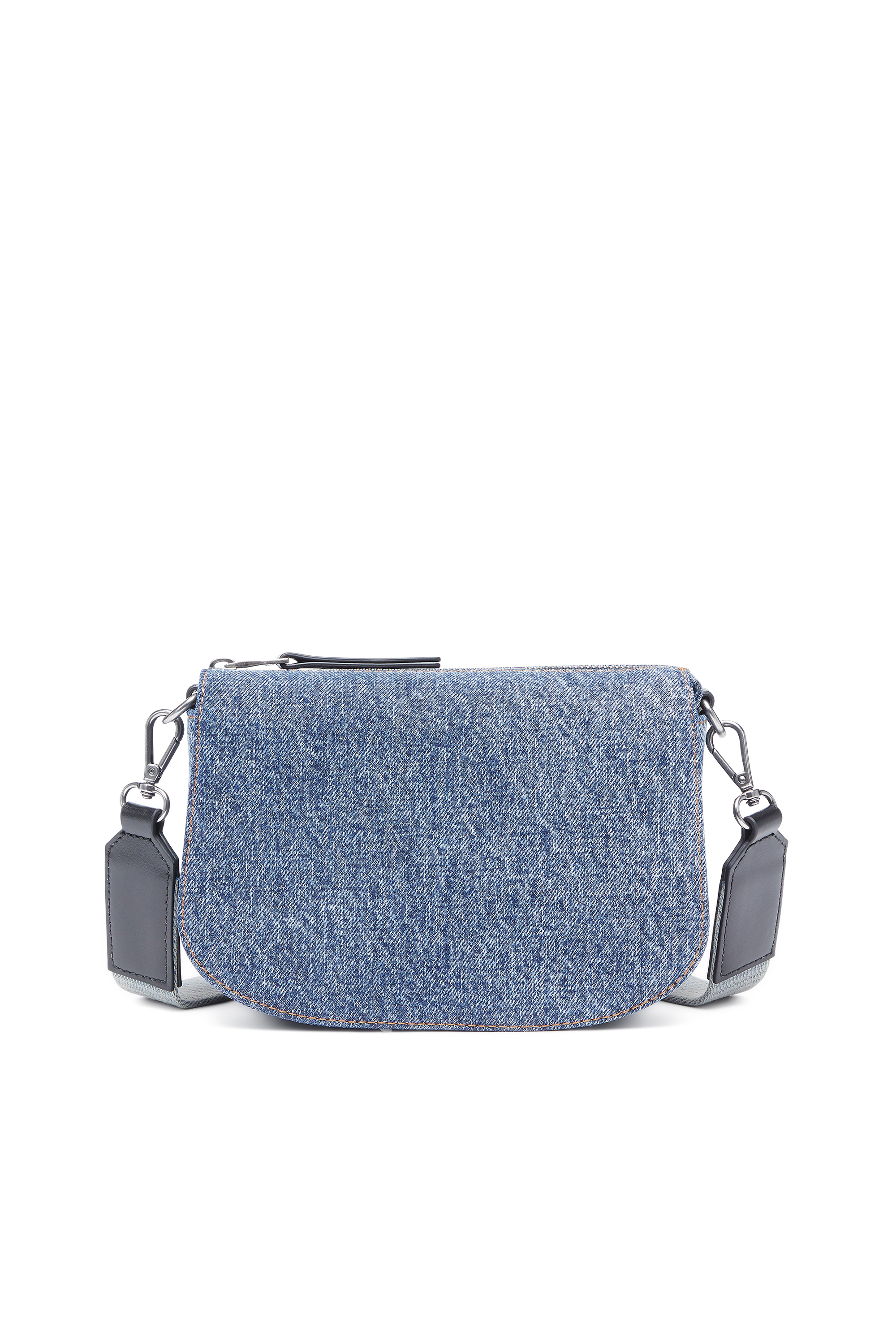 Diesel - 1DR CAMERA BAG, Sac caméra en denim solarisé Mixte in Bleu - 7