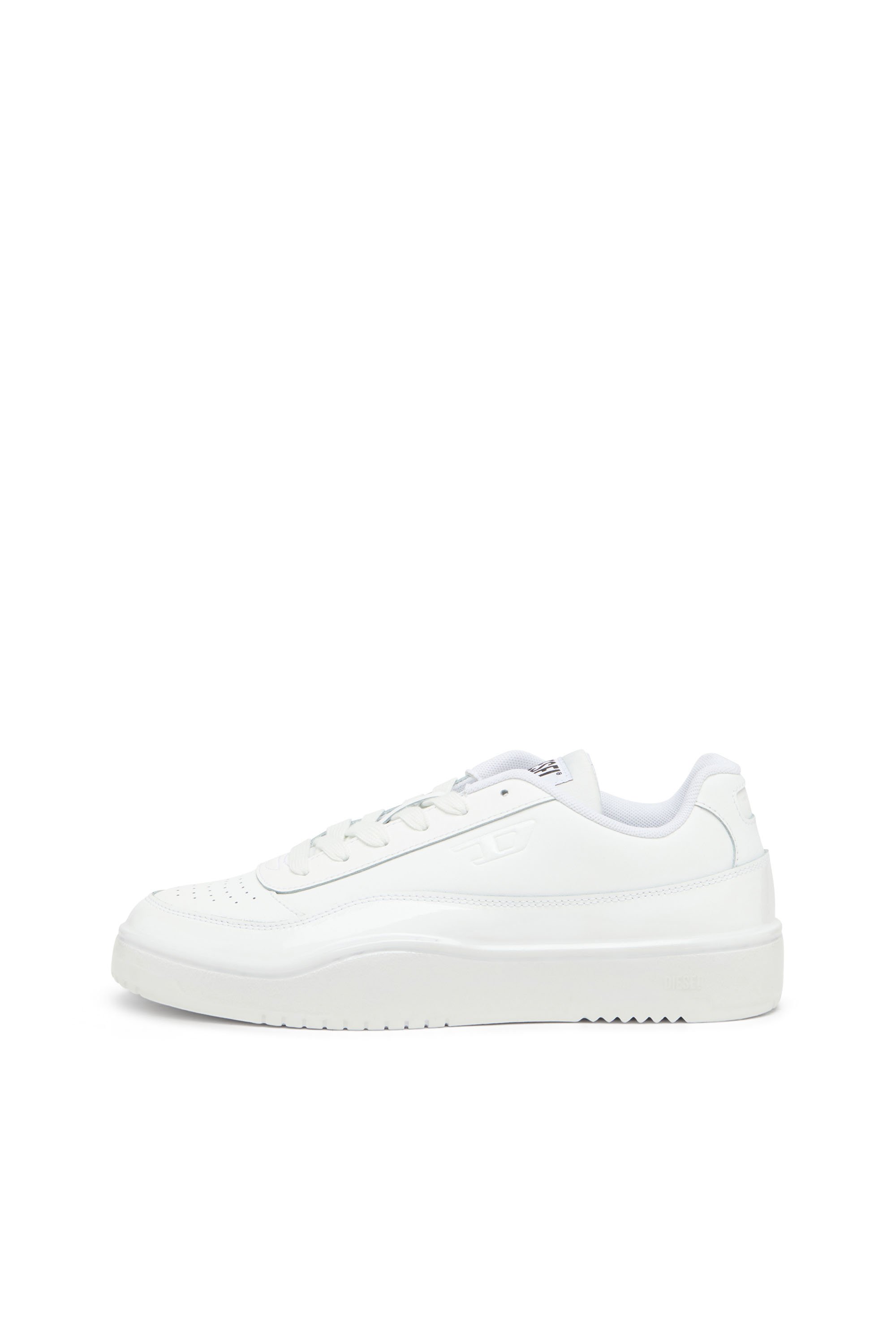 Diesel - S-TRACKER-D LOW, S-Tracker-D-Sneakers en cuir siliconé Homme in Blanc - 7