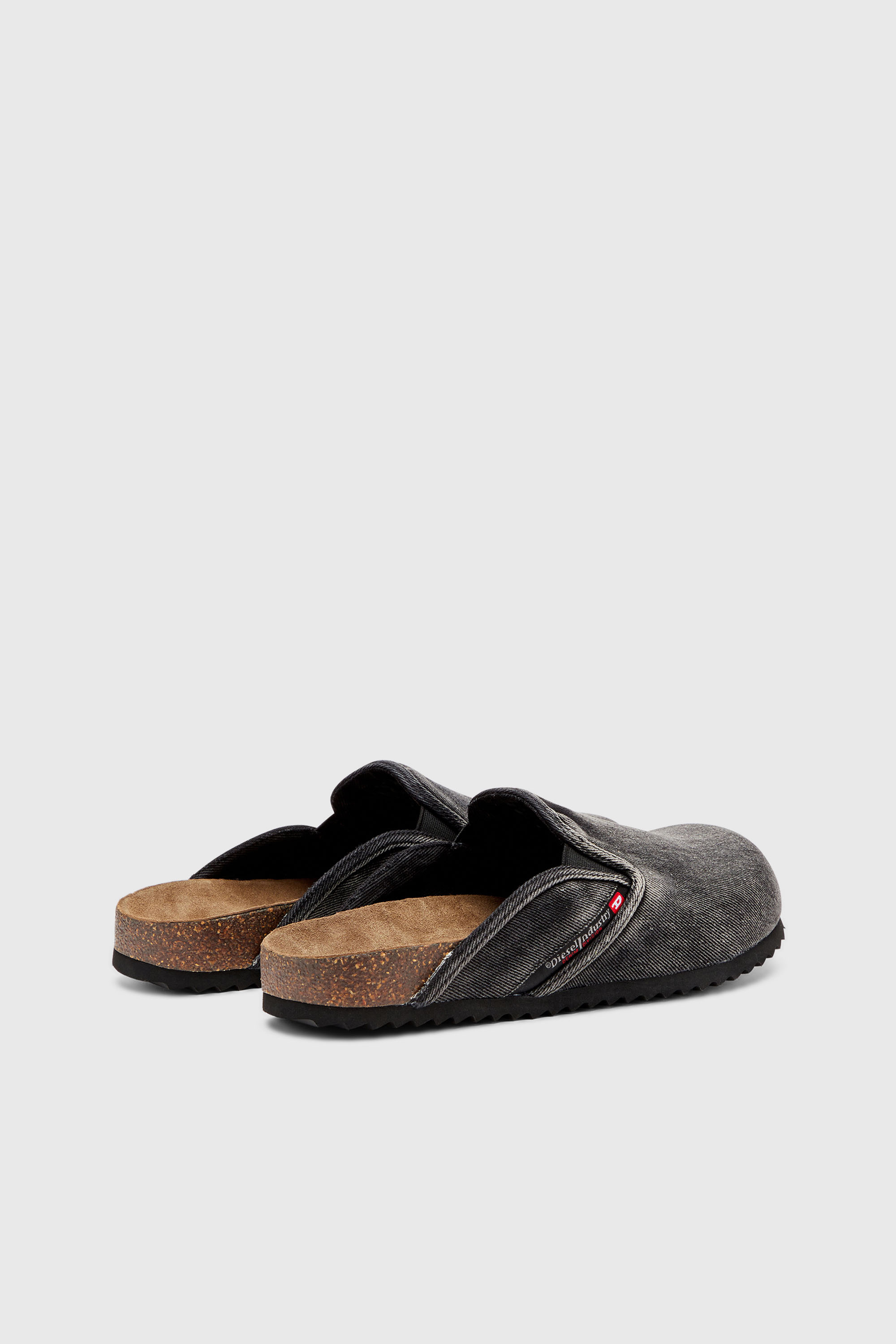 Diesel - D-WOODSTOCK SLIP-ON, D-Woodstock-Mules en denim Homme in Noir - 3