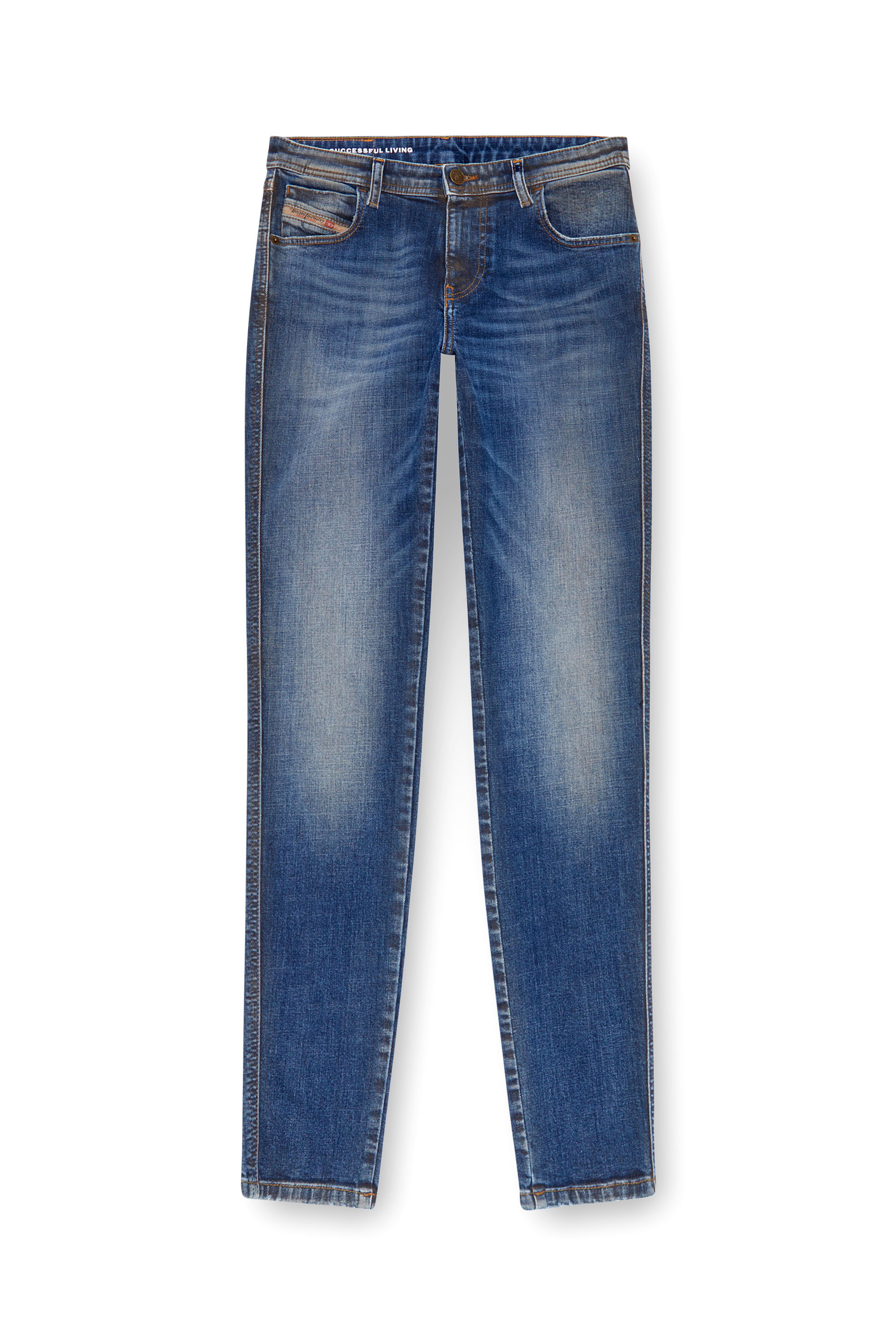 Diesel - Skinny Jeans 2015 Babhila 09J32 Femme, Bleu Fonc&eacute; - Image 2
