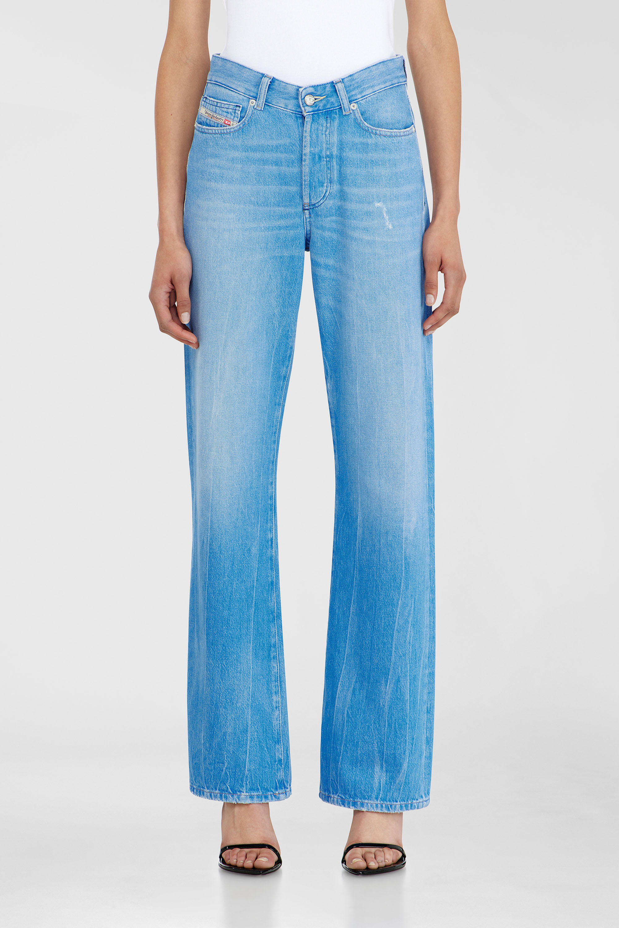 Diesel - Regular Jeans 1971 D-Sent 09P88 Femme, Bleu Clair - Image 1