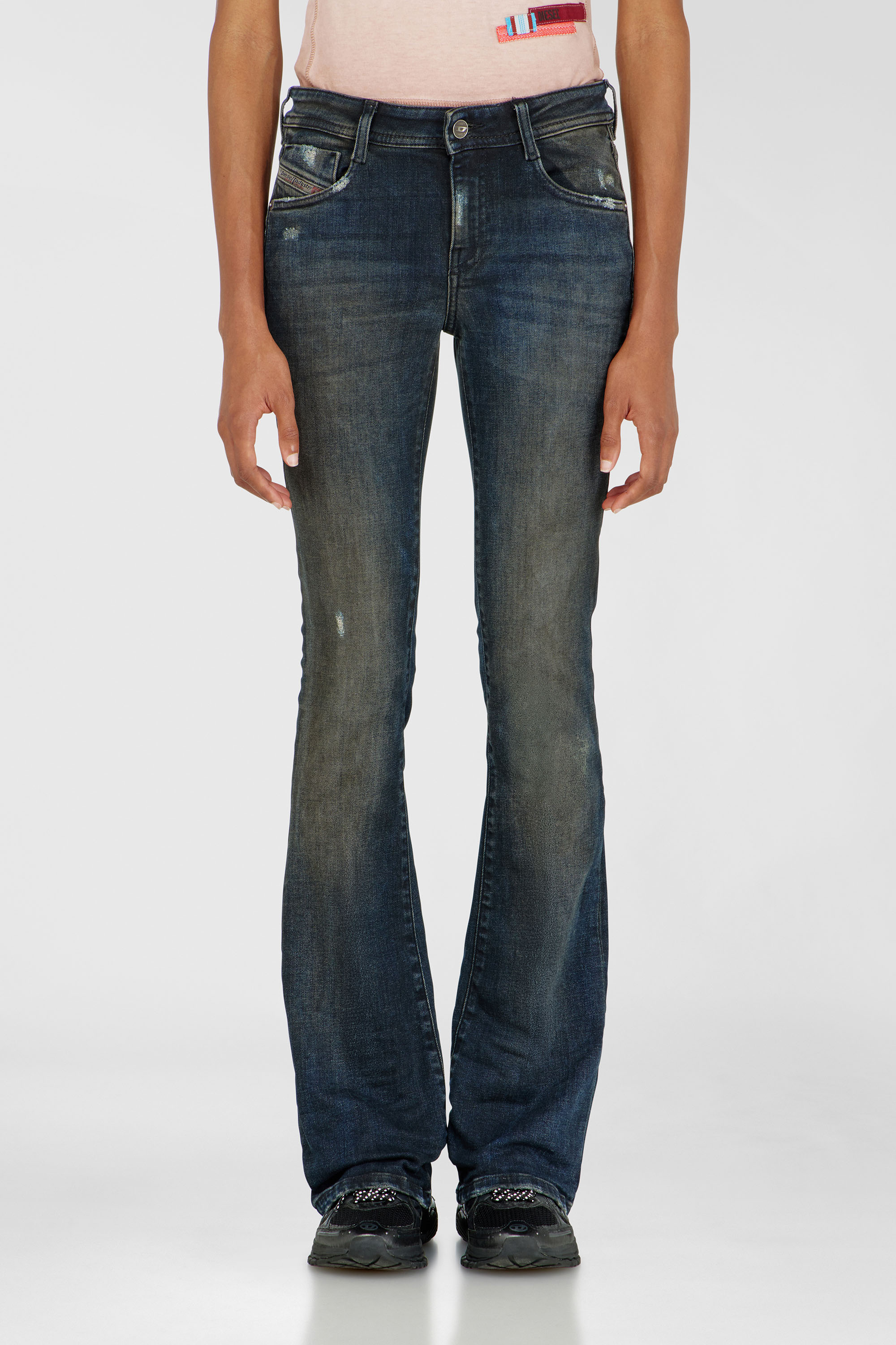 Diesel - Bootcut Jeans 1969 D-Ebbey 09P69 Femme, Bleu Fonc&eacute; - Image 1