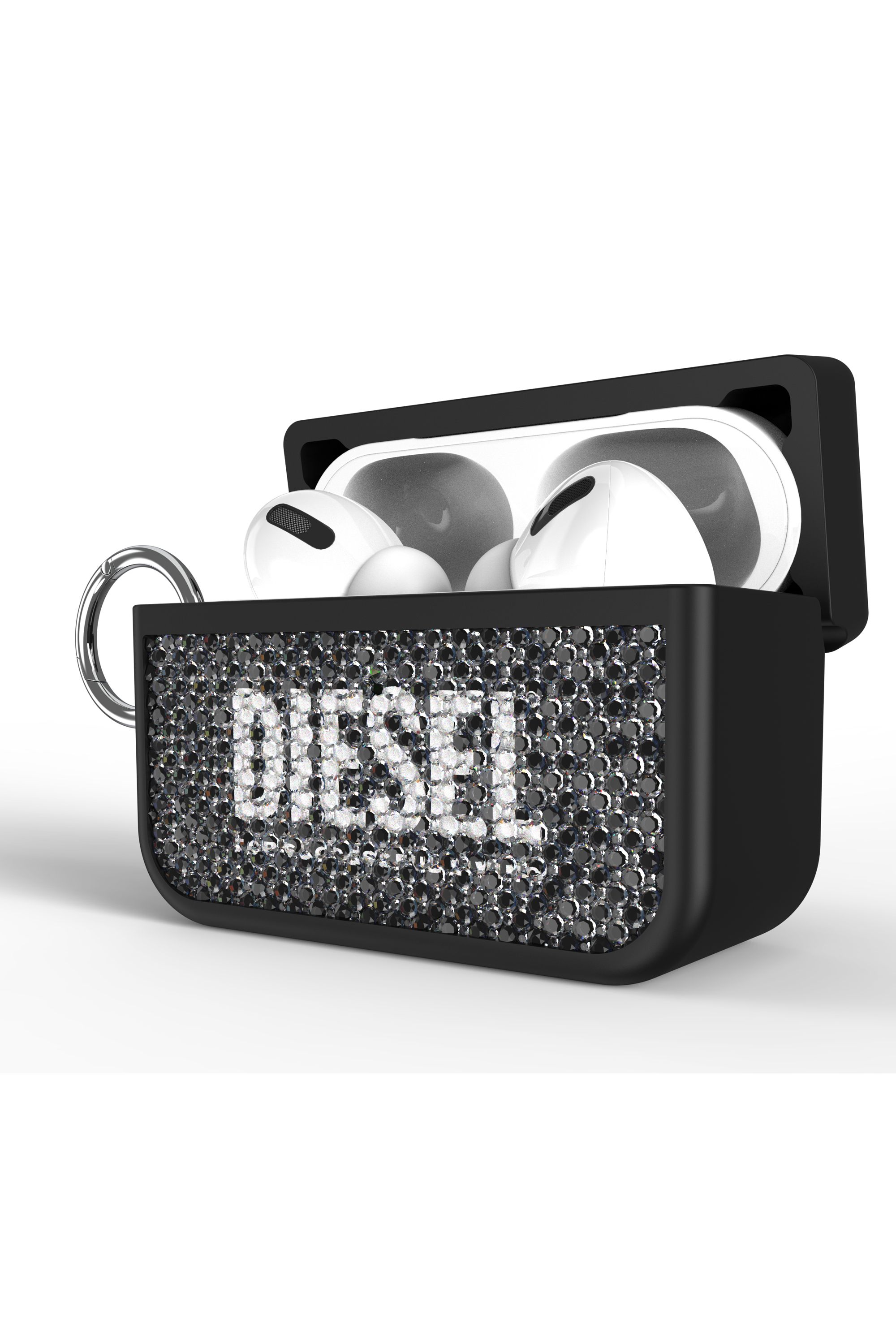 Diesel - 60195 AIRPOD CASE, Coque Swarosky pour Airpods Pro / Pro 2 Mixte in Noir - 4