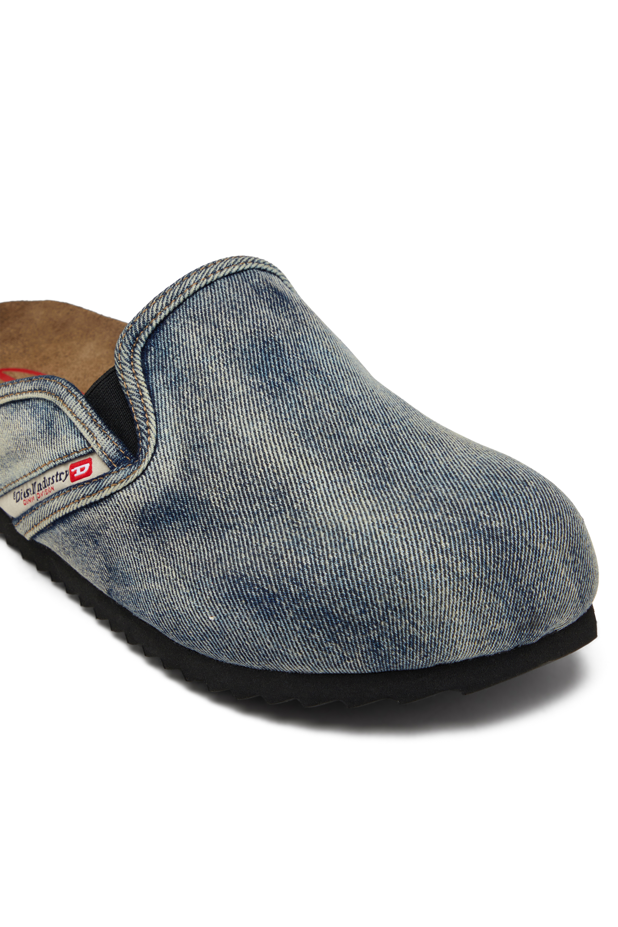 Diesel - D-WOODSTOCK SLIP-ON, Mules en denim Homme in Bleu - 6