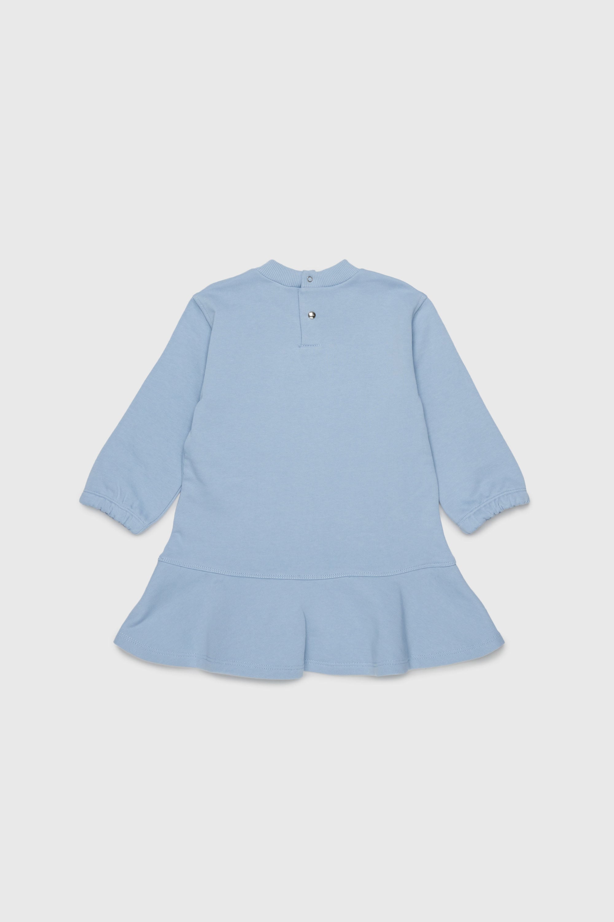 Diesel - DFUMB, Robe sweat &agrave; base volant&eacute;e Femme in Bleu - 2