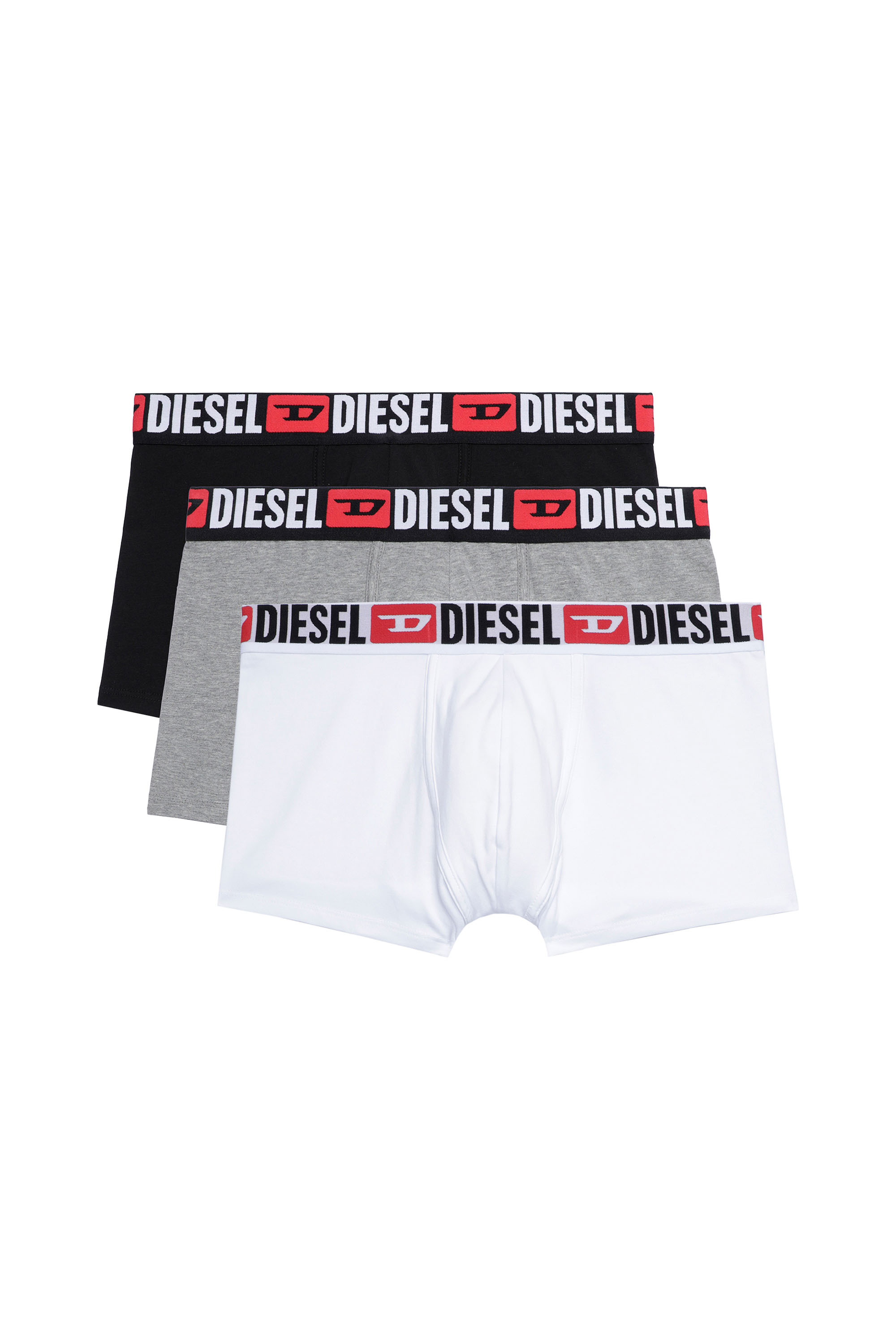Diesel - UMBX-DAMIENTHREEPACK, Blanc/Gris - Image 1