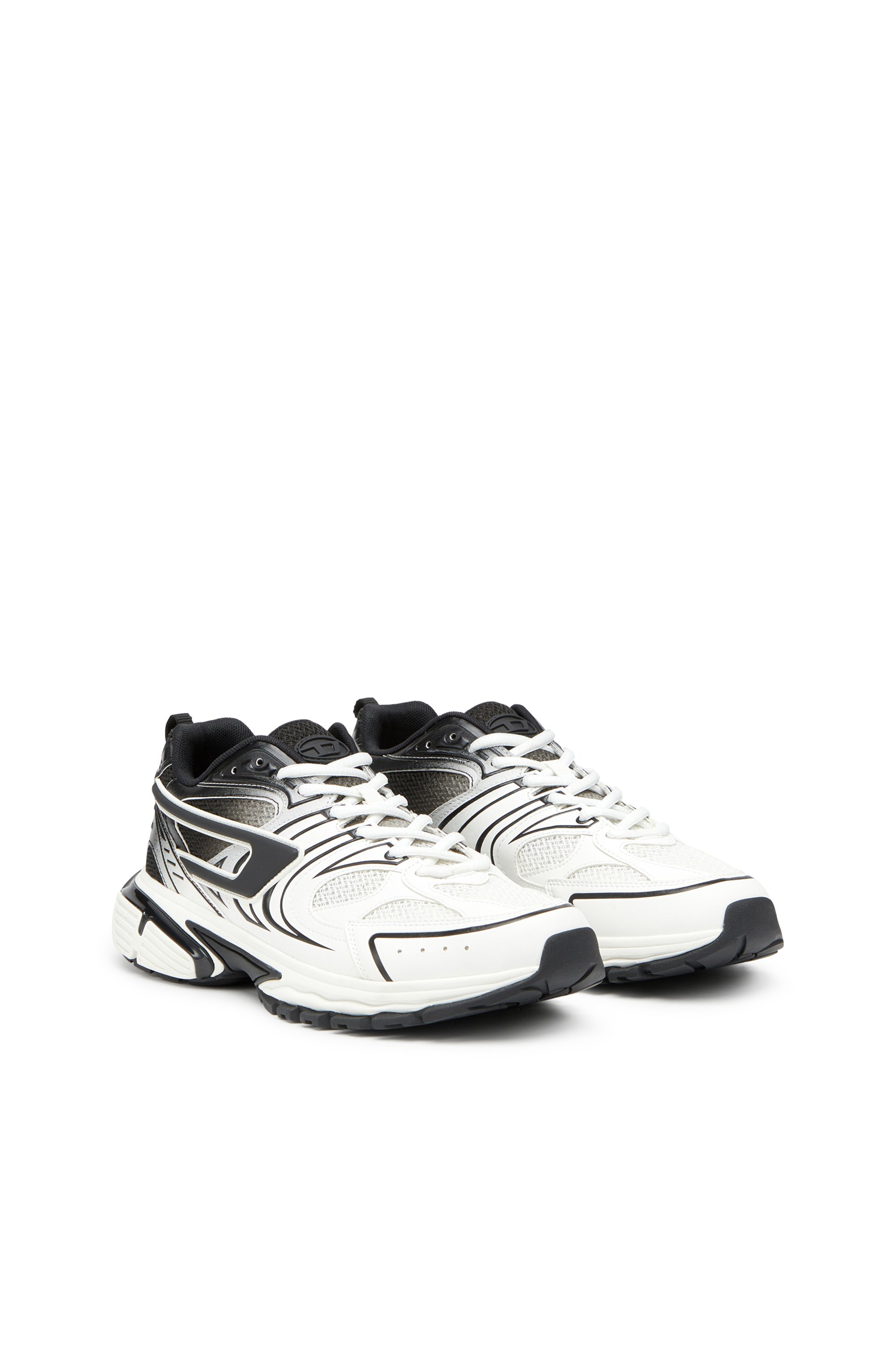 Diesel - S-SERENDIPITY PRO-X1 W, S-Serendipity-Sneakers en mesh avec superpositions d'hologrammes Femme in Polychrome - 2