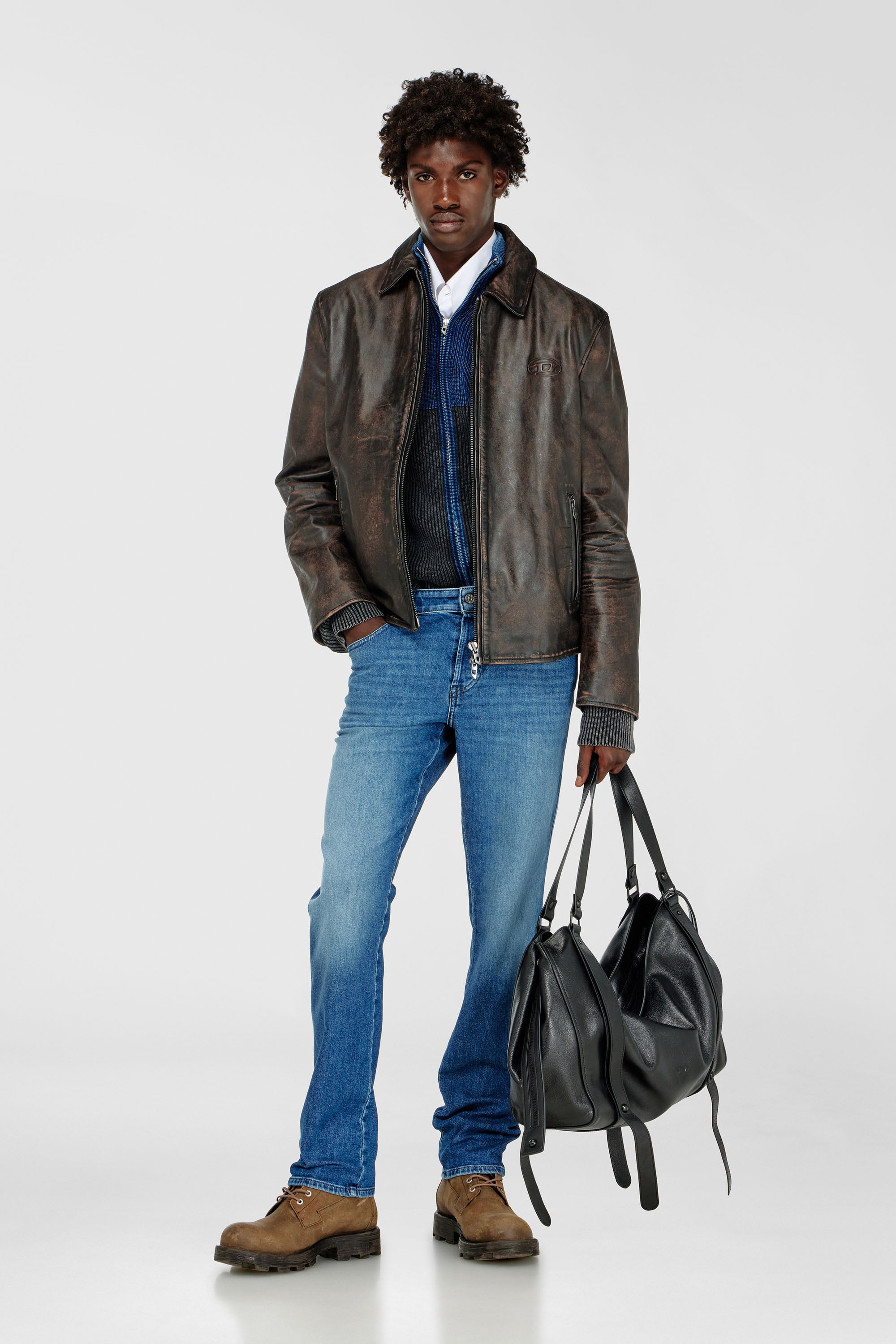 Diesel - Slim Jeans 1993 D-Vyl 0HKJM Homme, Bleu moyen - Image 2