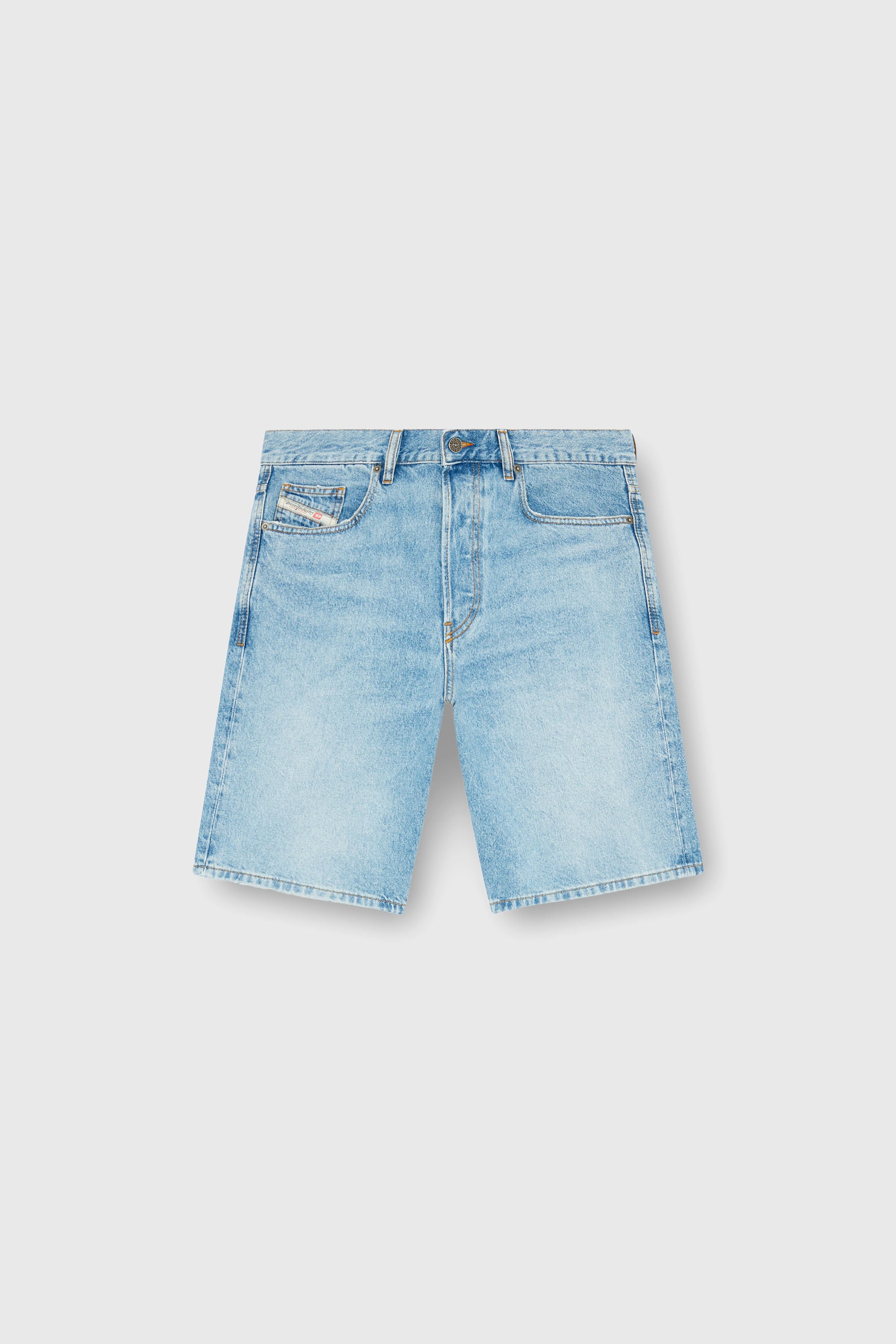 Diesel - REGULAR-SHORT, Short en denim Homme in Bleu - 2