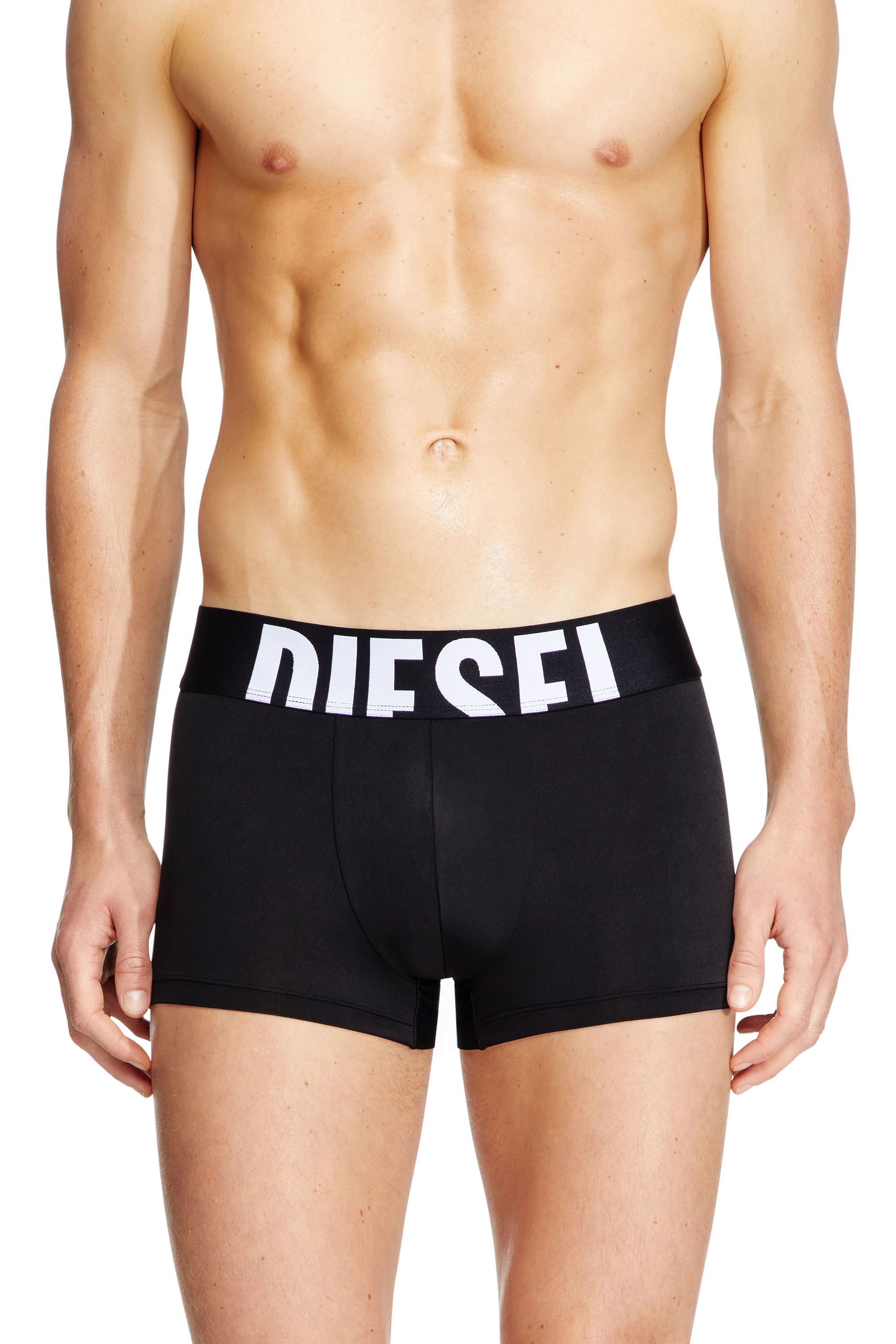 Diesel - DAMIEN-D-POP-3PACK-55, Lot de trois boxers en microfibre Homme in Noir - 3