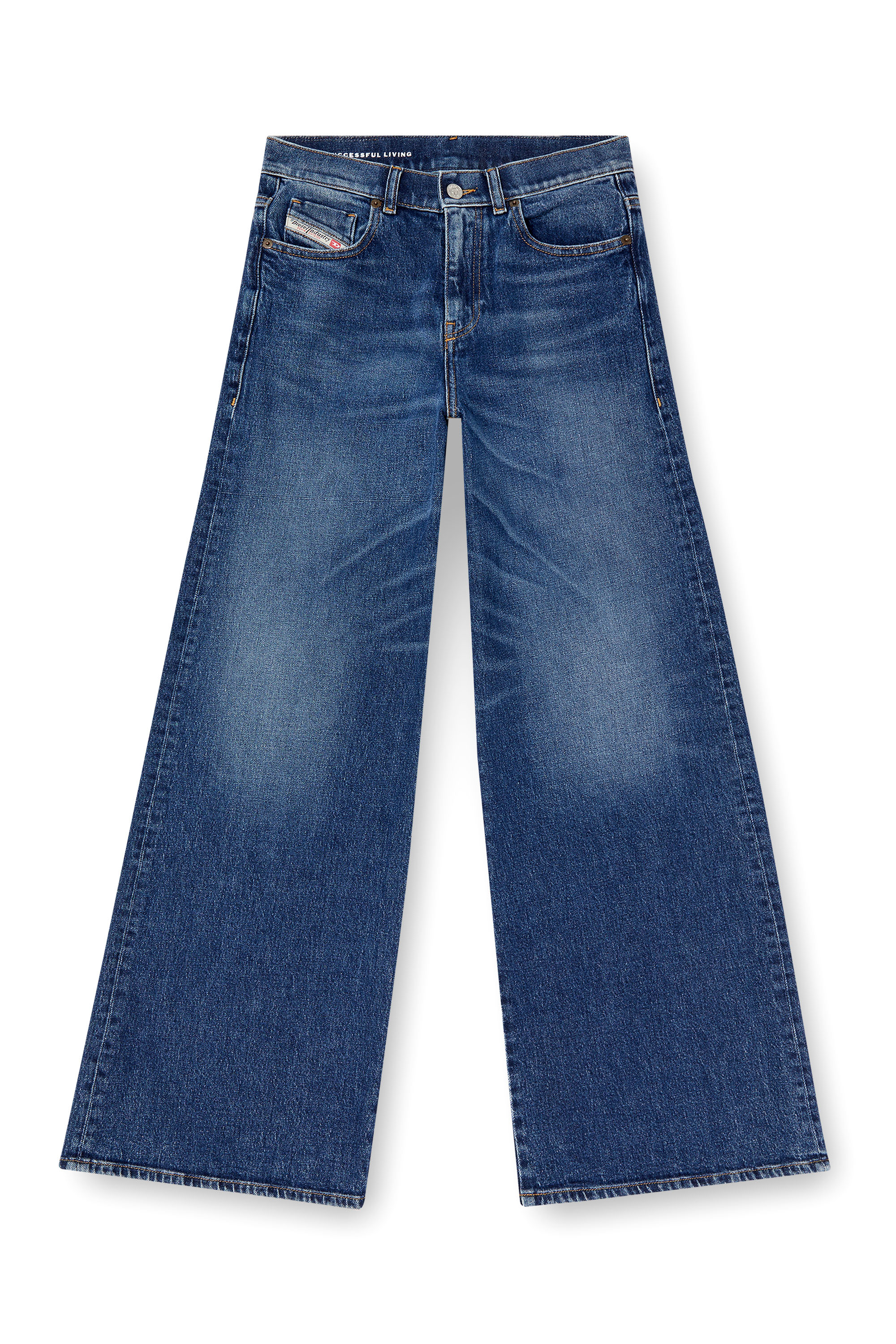 Diesel - Flare Jeans 1978 D-Akemi 09L21 Femme, Bleu Foncé - Image 3