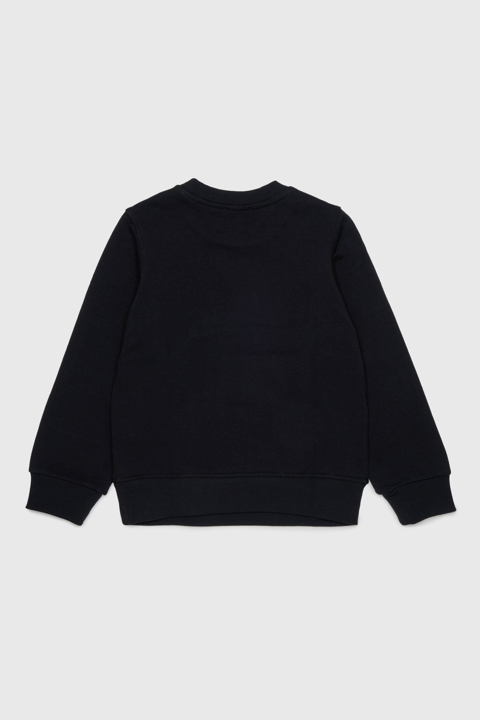Diesel - SLOMIX, Man's Sweatshirt with distressed-effect logo in Black - 2