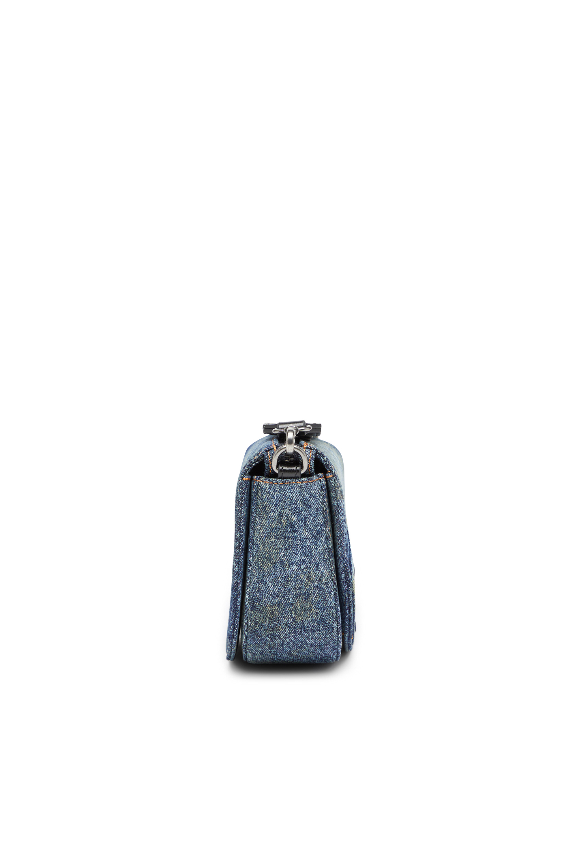 Diesel - 1DR CAMERA BAG, Sac caméra en denim solarisé Mixte in Bleu - 3