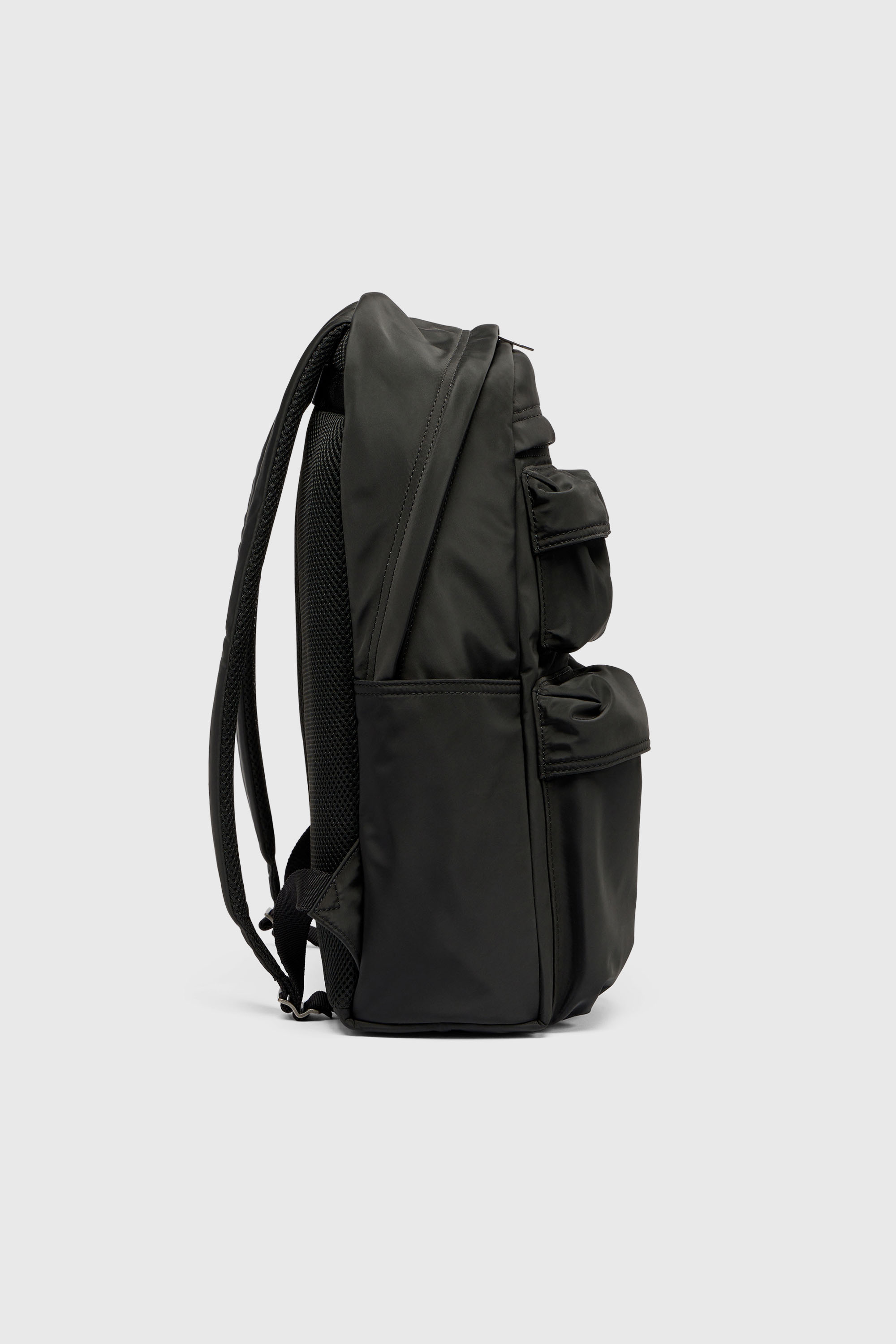 Diesel - MULTI-PKTS BACKPACK X, Multi-Pkts-Sac &agrave; dos multipoches en &eacute;toffe utilitaire Mixte in Noir - 5