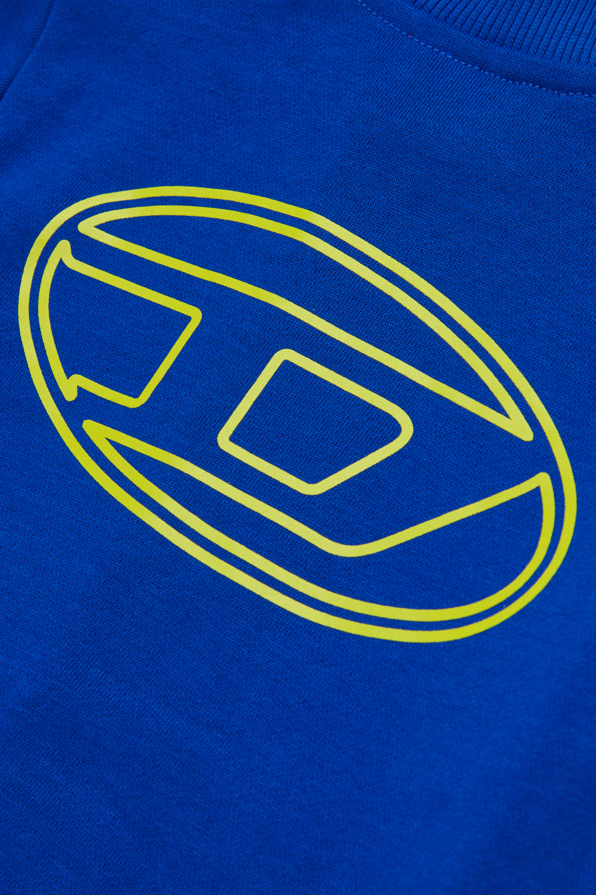 Diesel - SPENCERB, Sweat en coton avec fermeture éclair Mixte in Bleu - 4