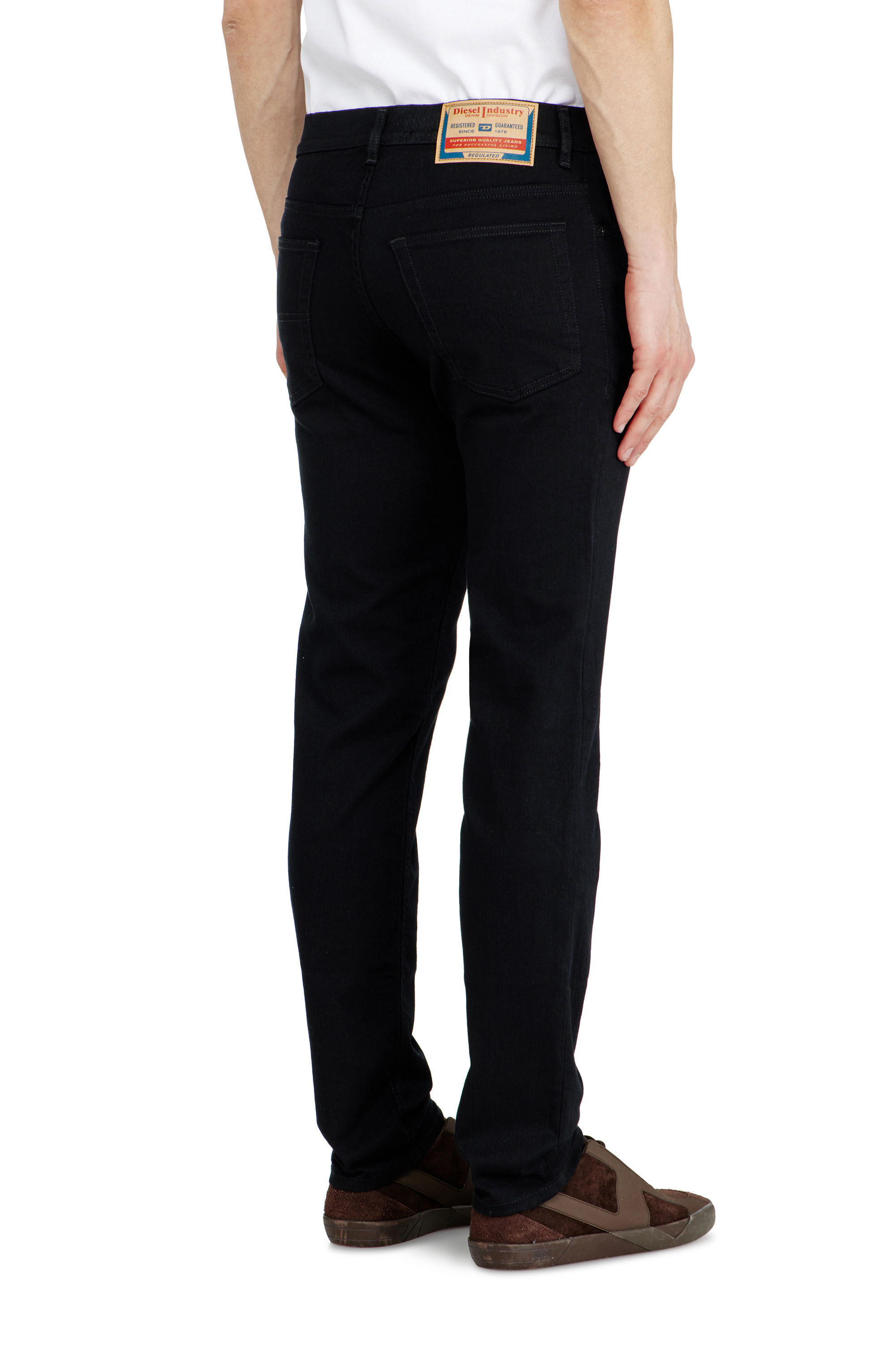 Diesel - Regular Jeans 2023 D-Finitive 069YP Homme, Noir/Gris fonc&eacute; - Image 5