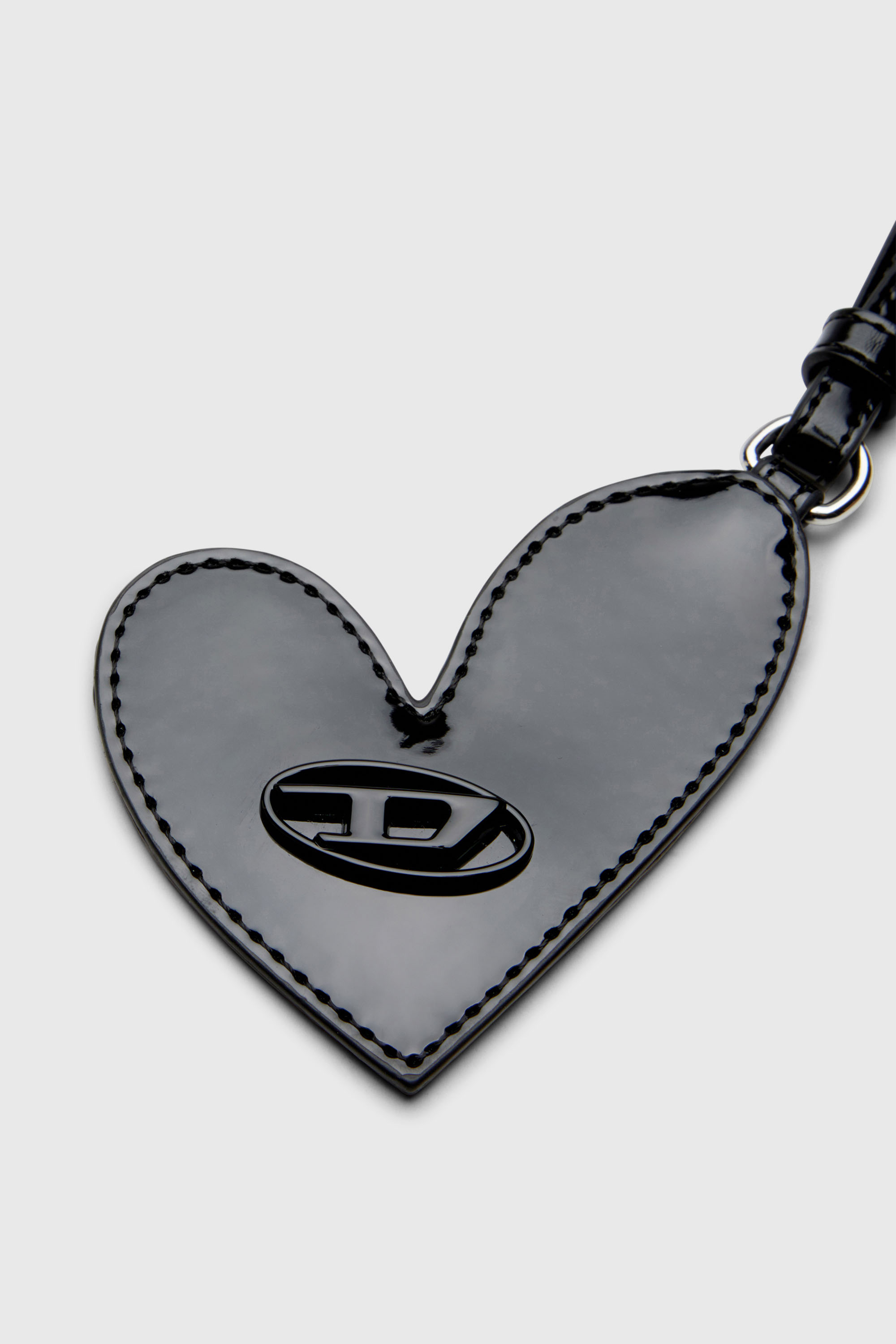 Diesel - PLAY MIRROR, Breloque miroir avec finition brillante Femme in Noir - 3
