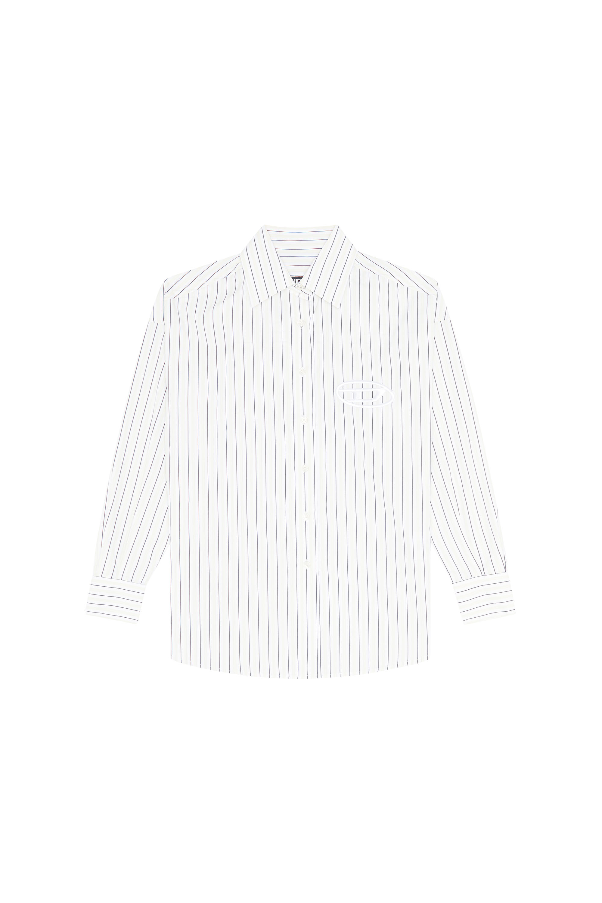Diesel - S-DOUBLY-STRIPE, White/Yellow - Image 3
