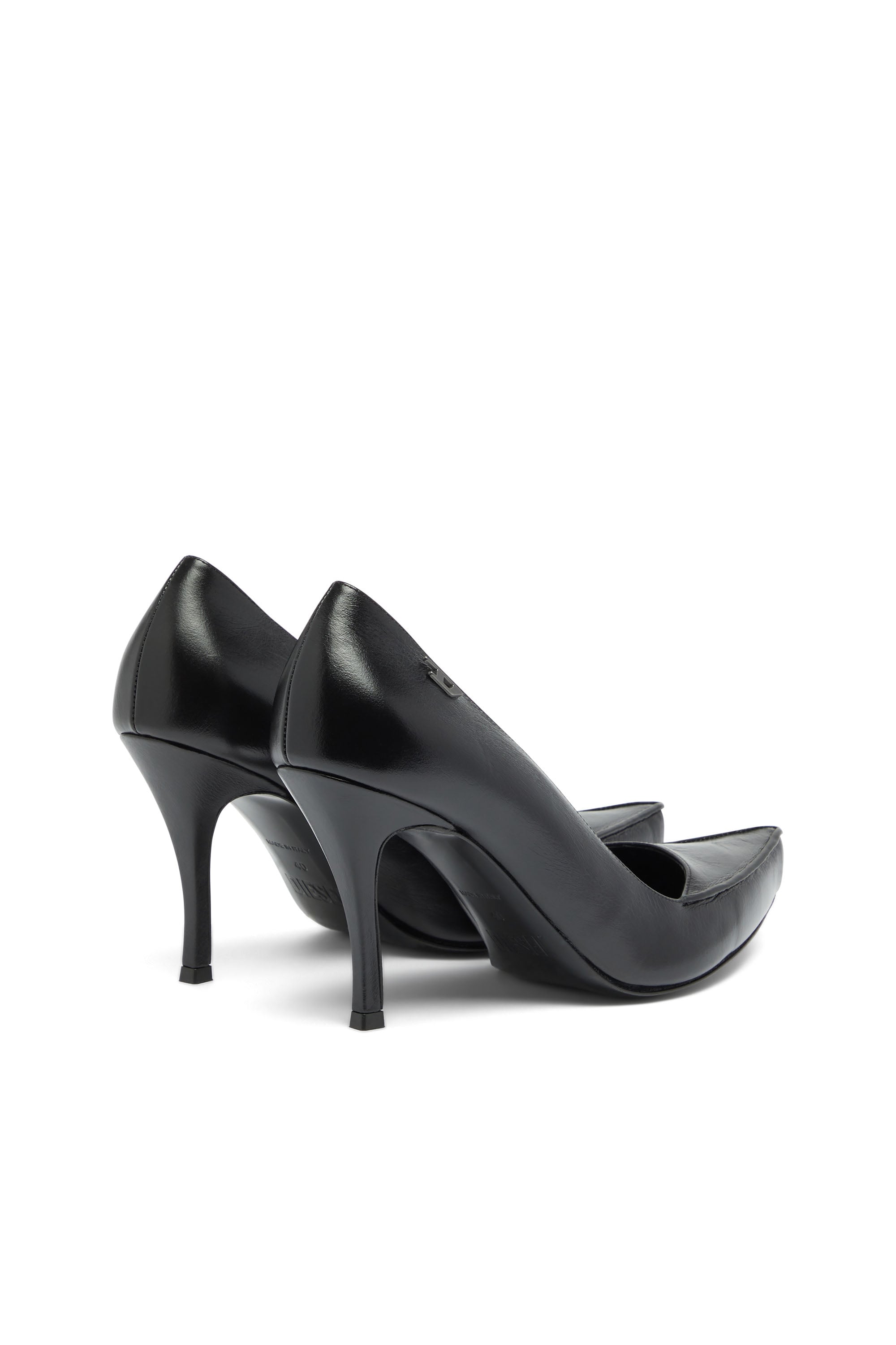 Diesel - D-LUCETTE-90-PUMP D, D-Lucette-Escarpins en cuir Femme in Noir - 4