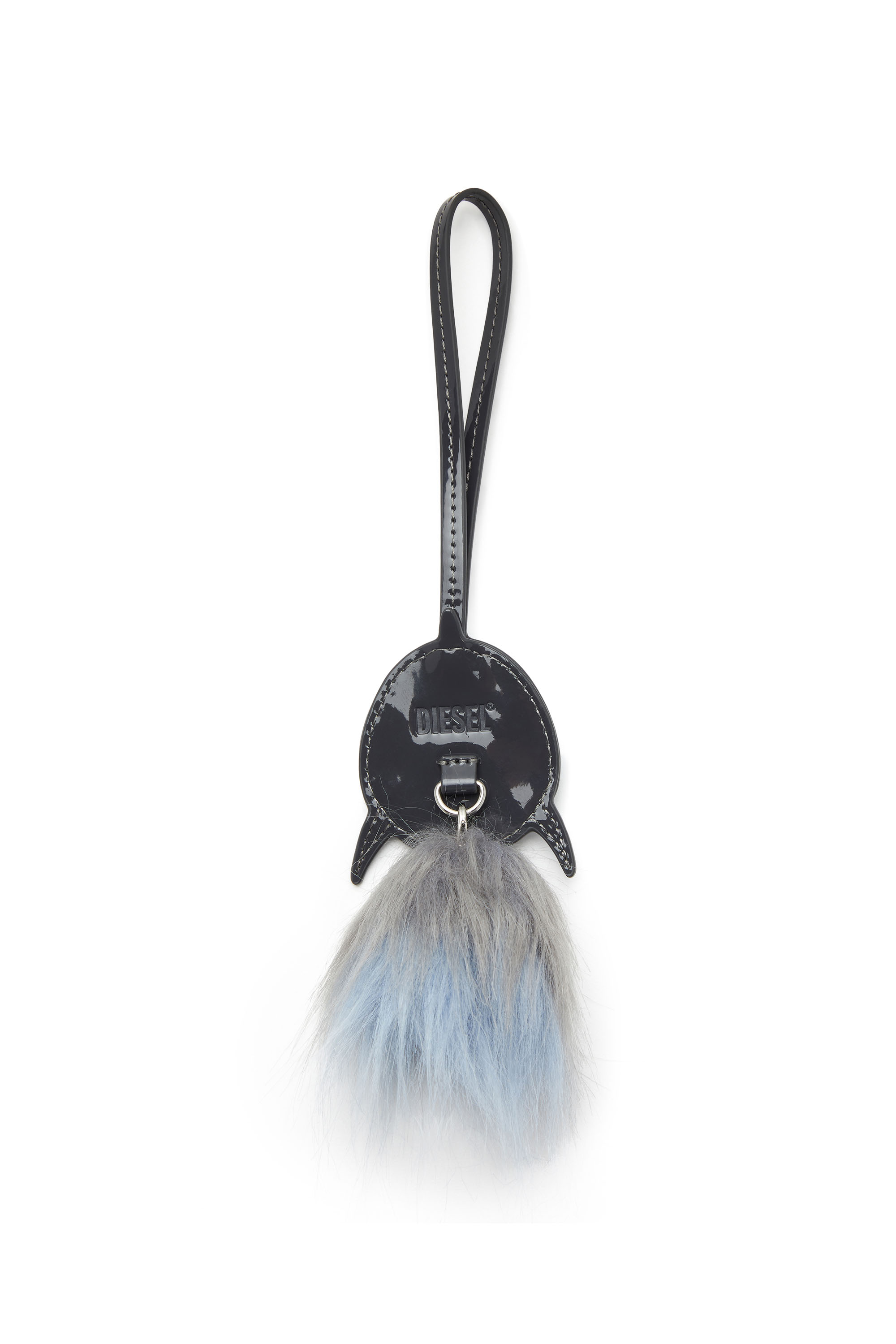 Diesel - FUR CHARMS II, Charm sac dauphin avec queue touffue Femme in Bleu - 2