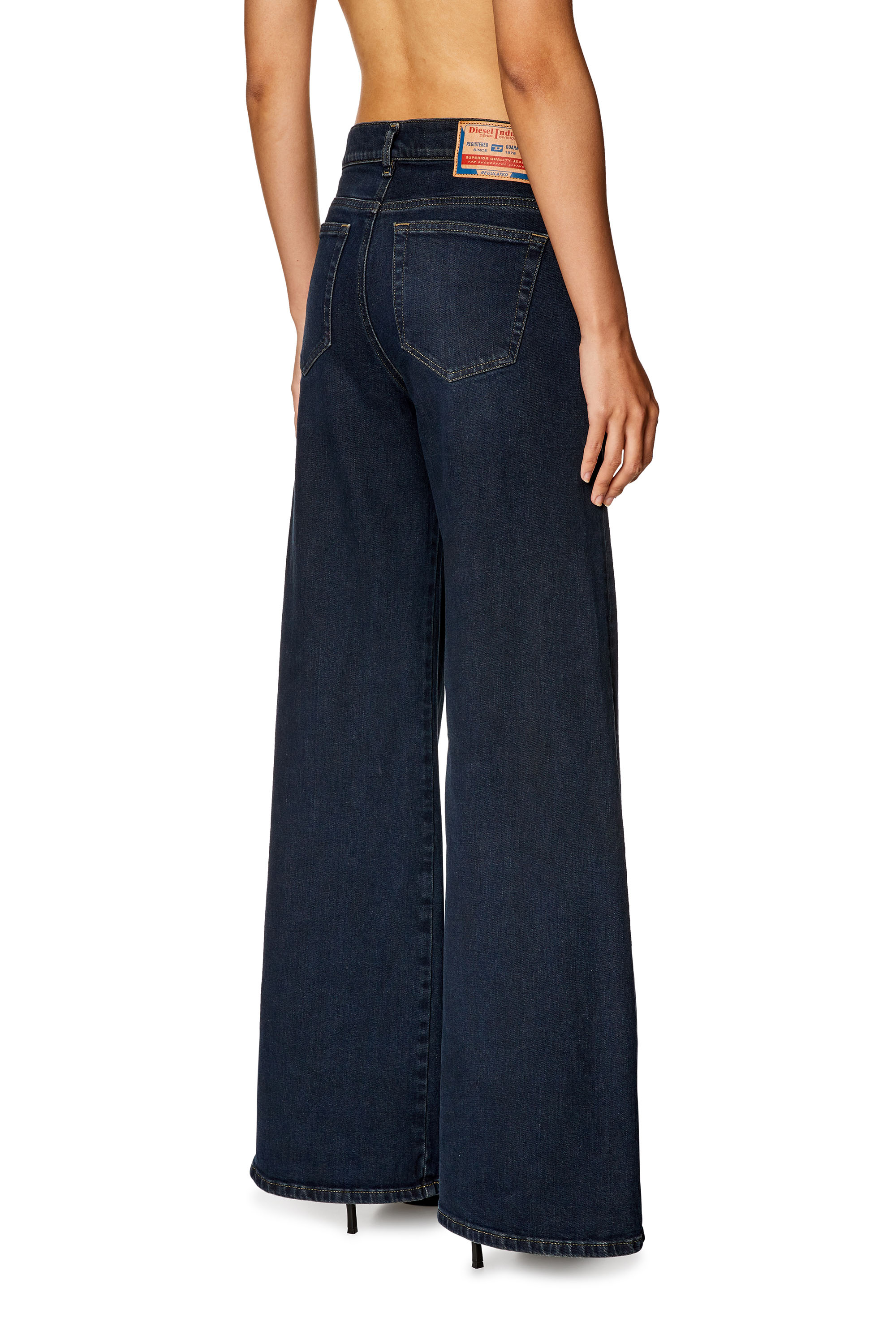 Diesel - Flare Jeans 1978 D-Akemi 09H48 Femme, Bleu Fonc&eacute; - Image 4