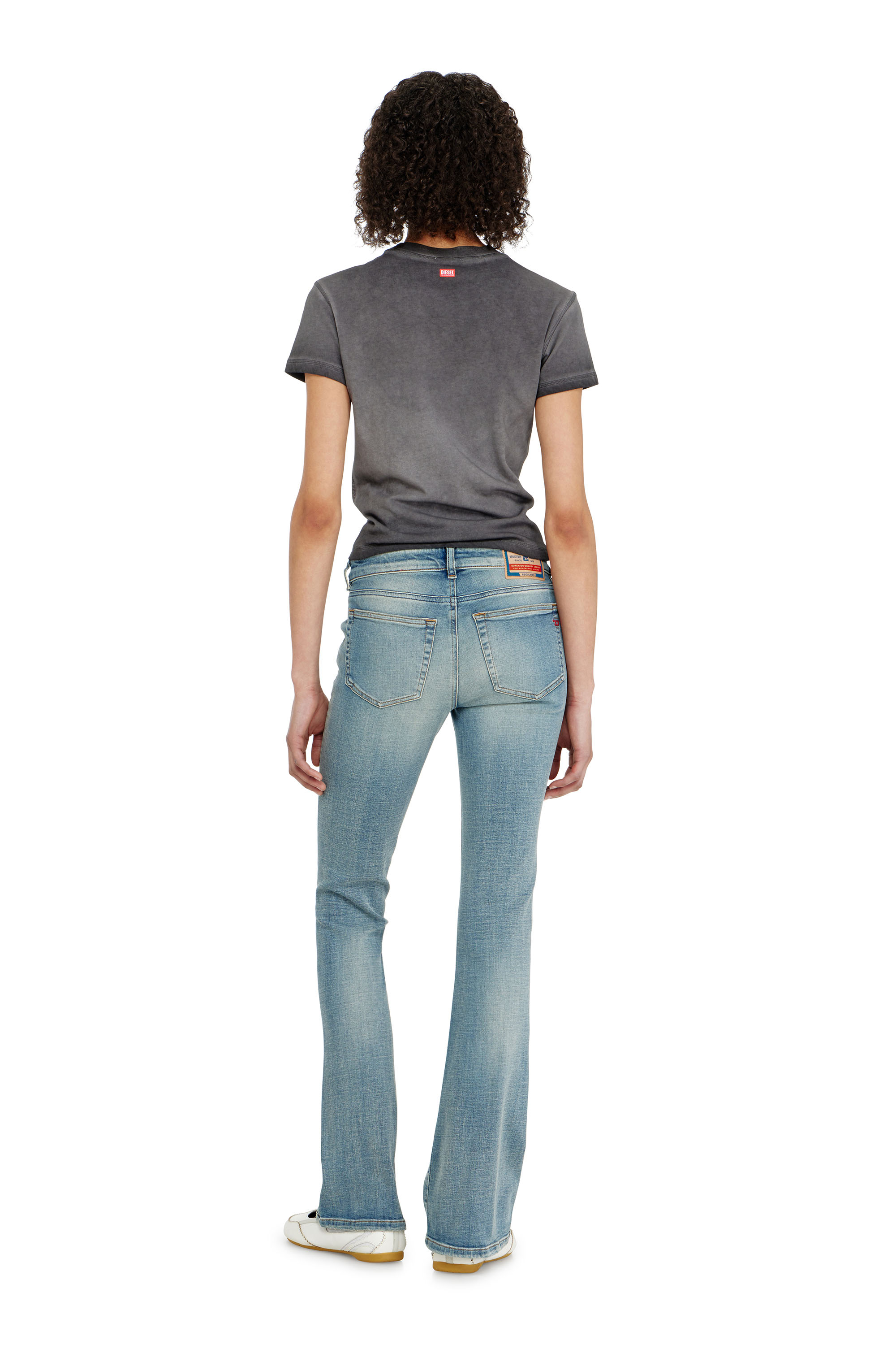 Diesel - Bootcut Jeans 1969 D-Ebbey 09P42 Femme, Bleu Clair - Image 3