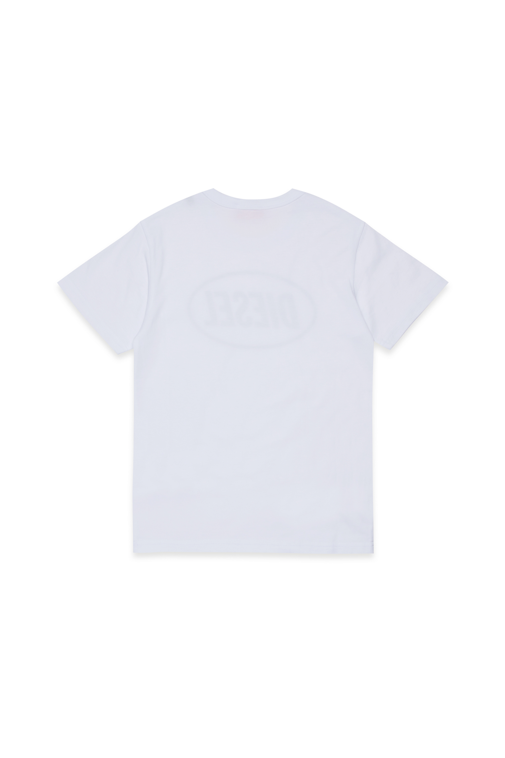 Diesel - TUNDRA, T-shirt en coton avec logo Homme in Blanc - 2