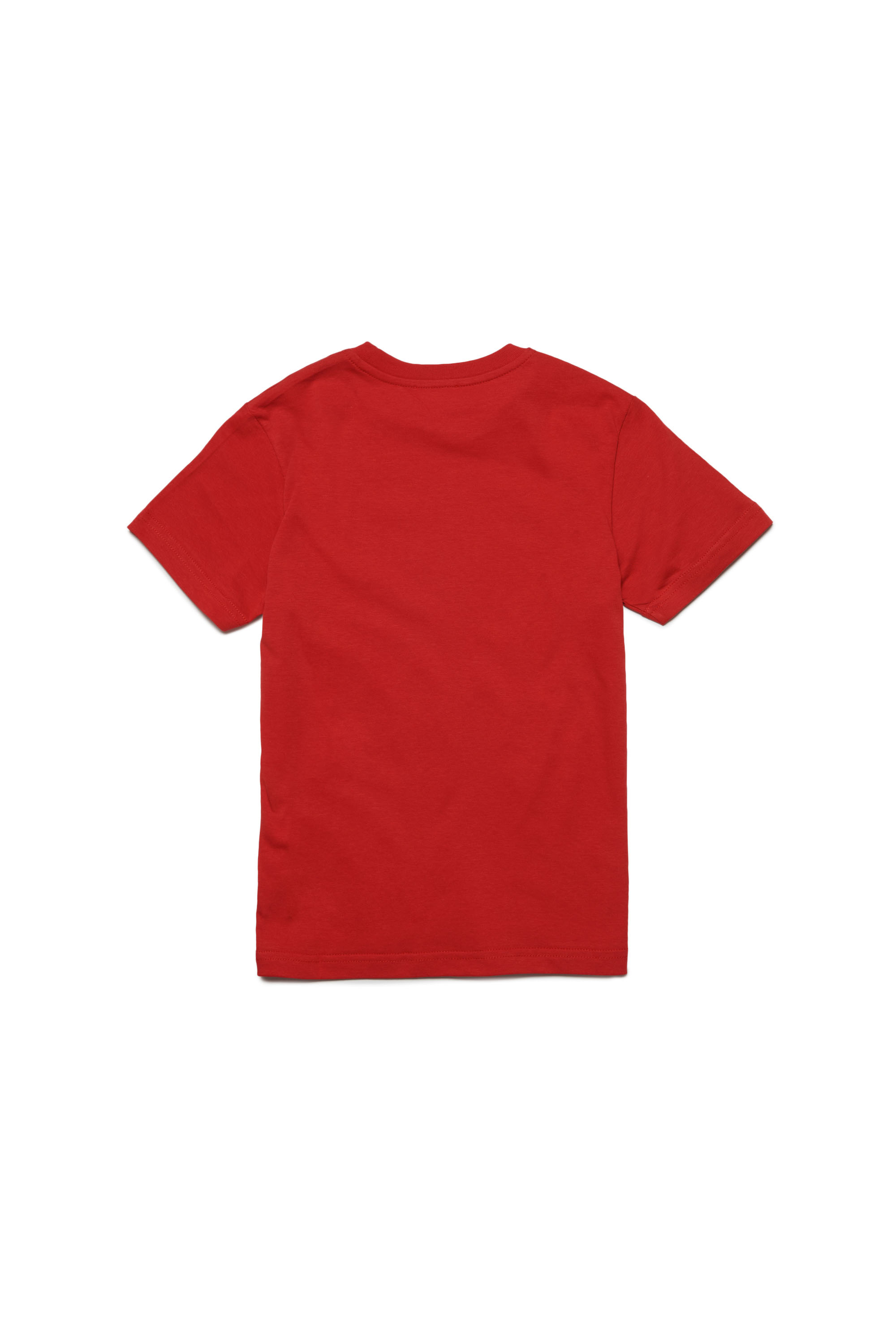 Diesel - LTGIM DI, Homme T-shirt avec logo imprimé in Rouge - Image 2