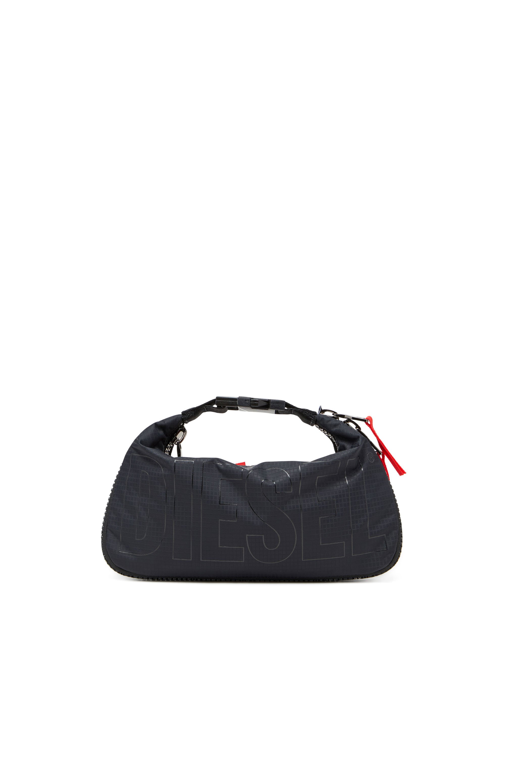 Diesel - ZIP-D SHOULDER BAG X, Zip-D X-Sac à bandoulière utility extensible Mixte in Noir - 6