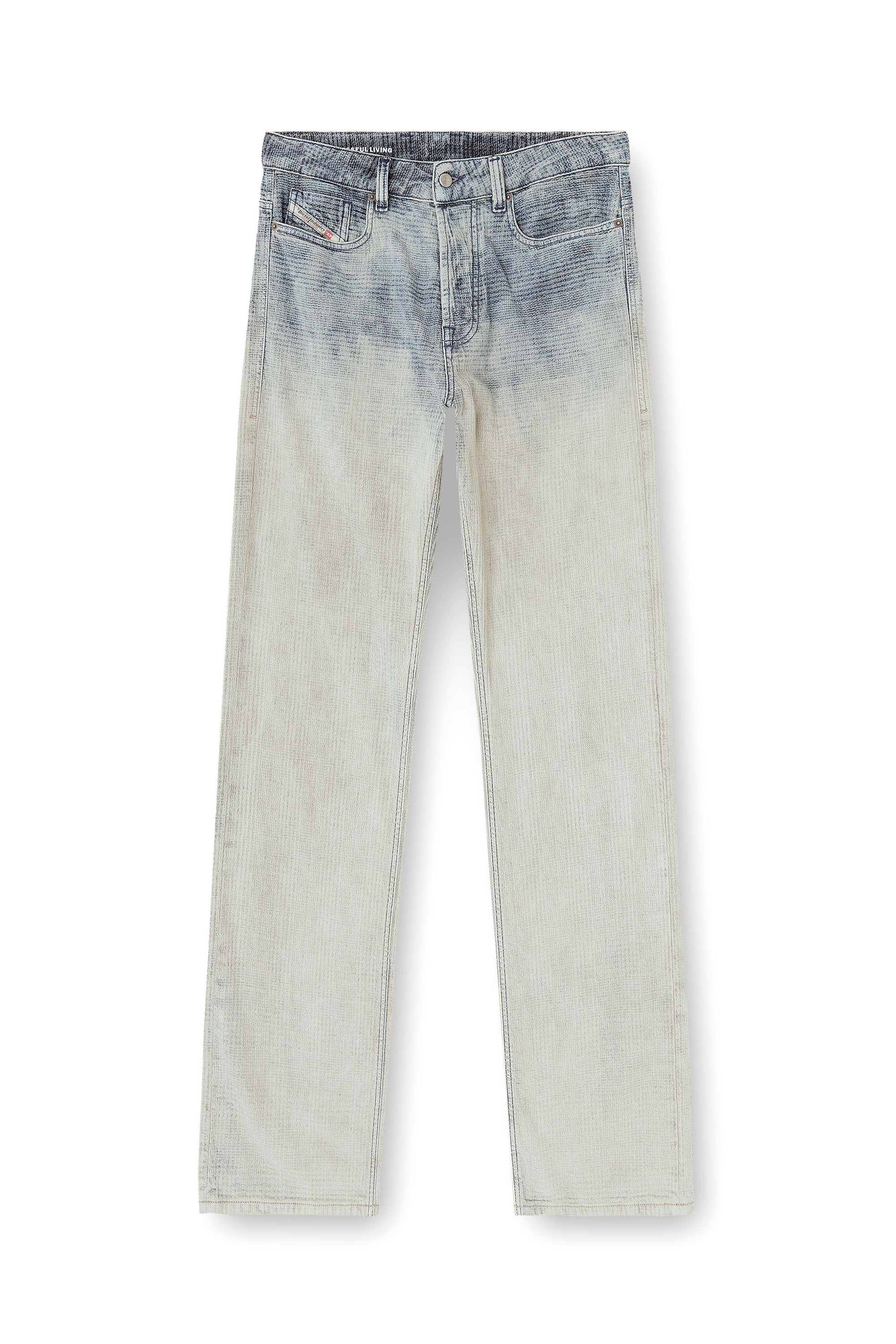 Diesel - Relaxed Jeans 1980 D-Eeper 09N93 Homme, Bleu moyen - Image 3