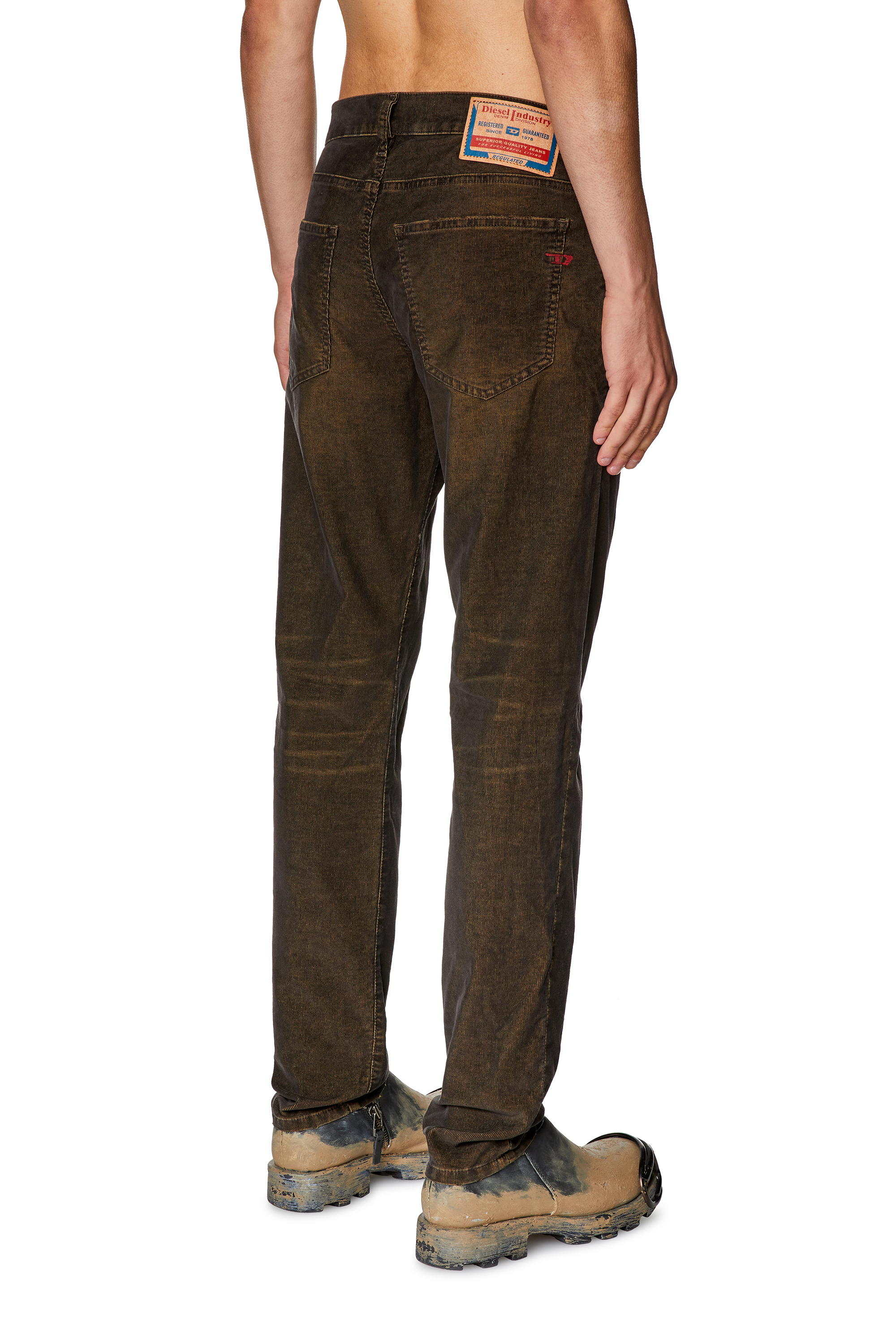 Diesel - Slim Jeans 2019 D-Strukt 003GJ, Brown - Image 7