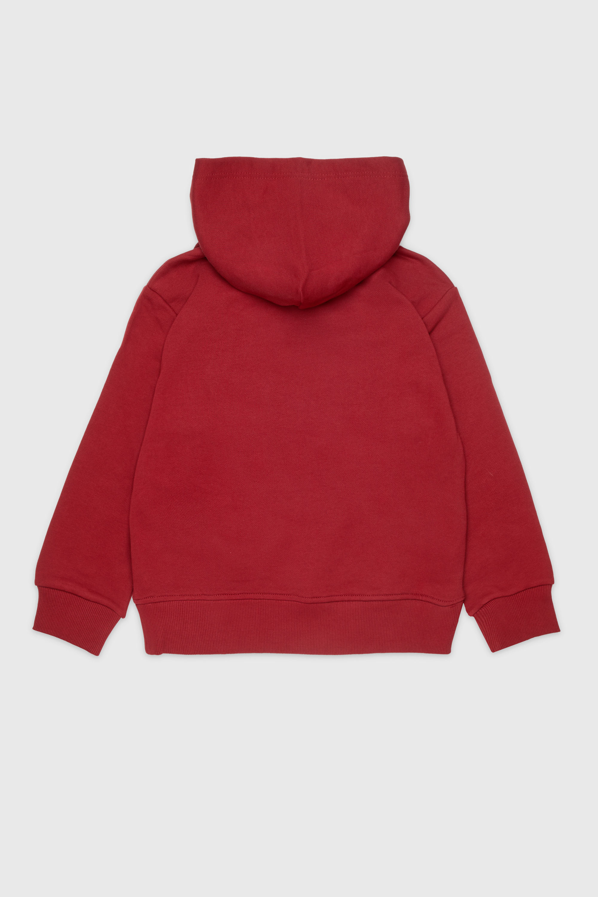 Diesel - SCIRCLEHOOD OVER, Sweat &agrave; capuche avec imprim&eacute; logo Diesel Homme in Rouge - 2